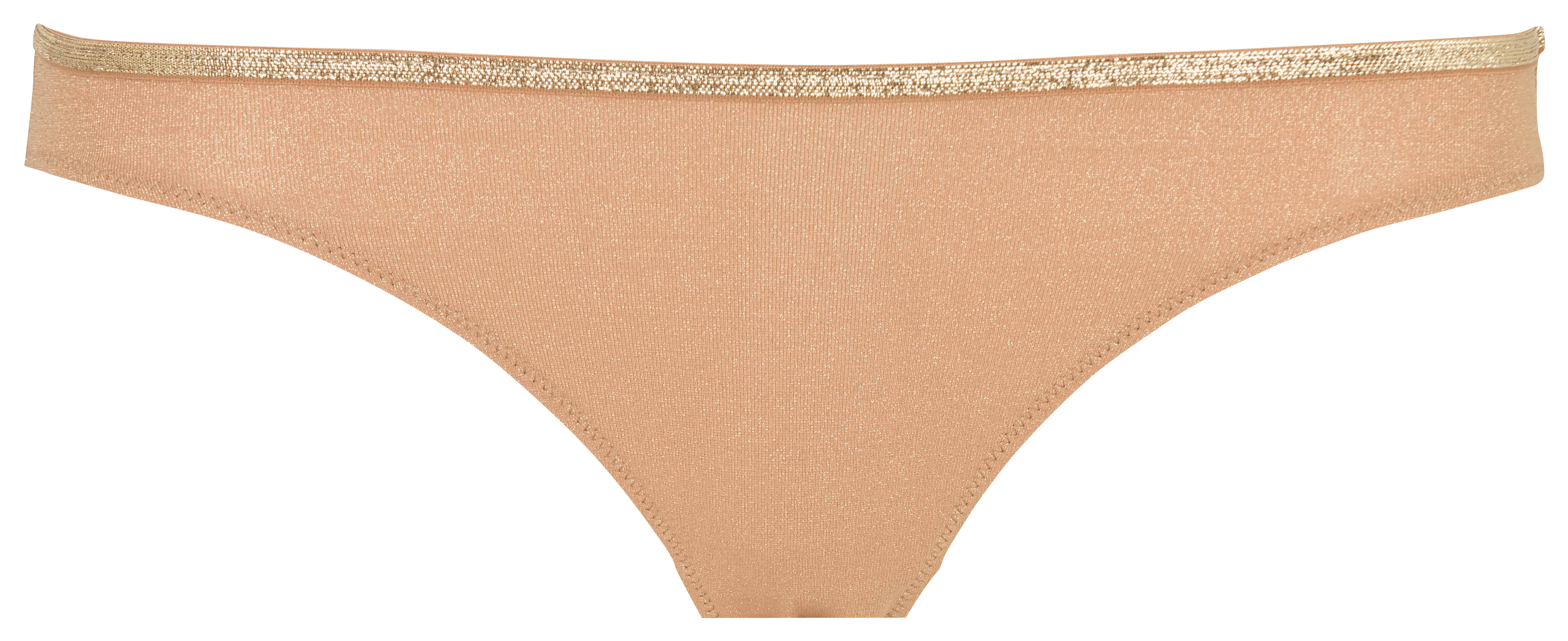 Slip mit Pailletten LA NOUVELLE Golden