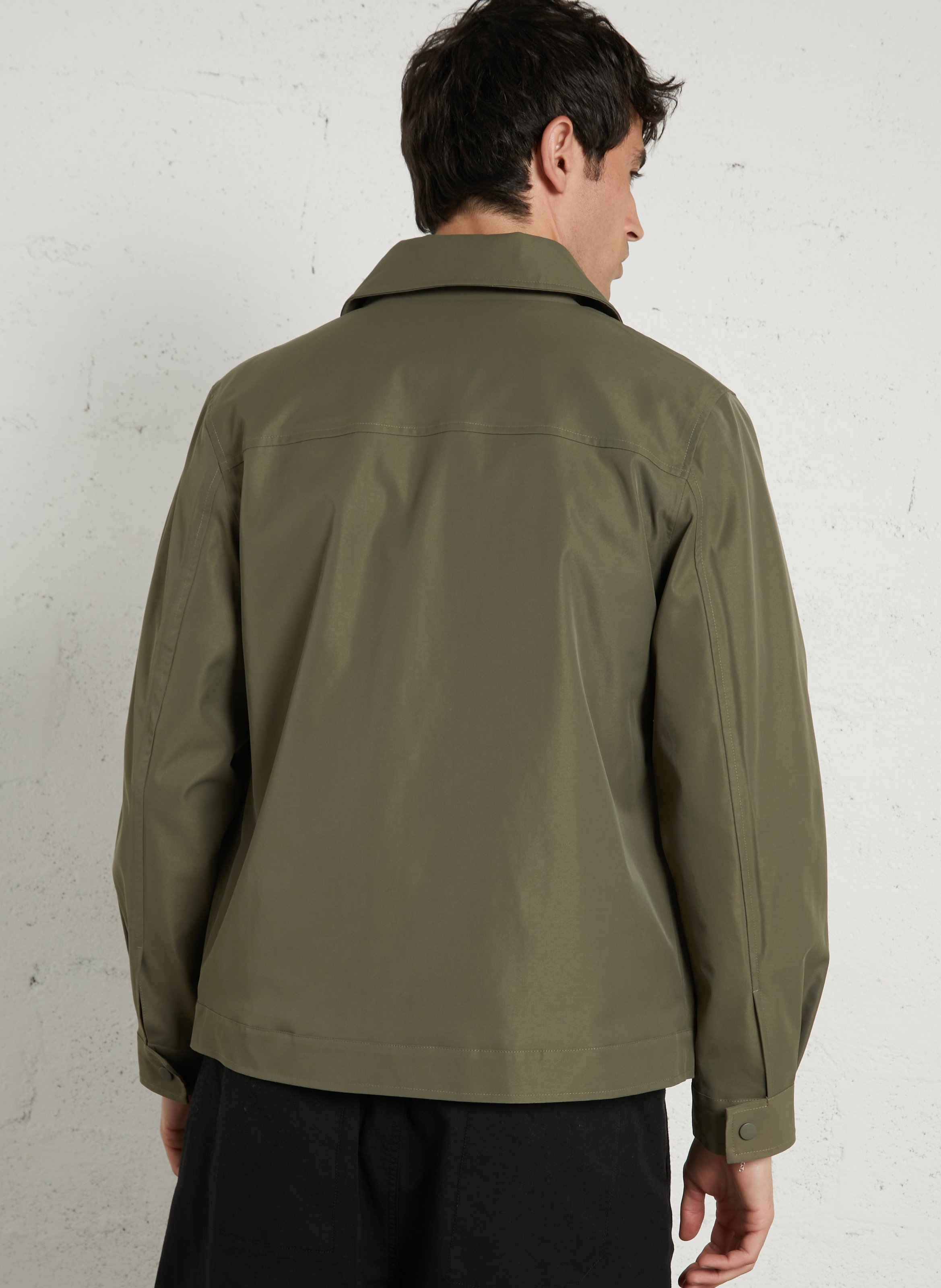 Klassischer wasserdichter Mantel FLOTTE Grun