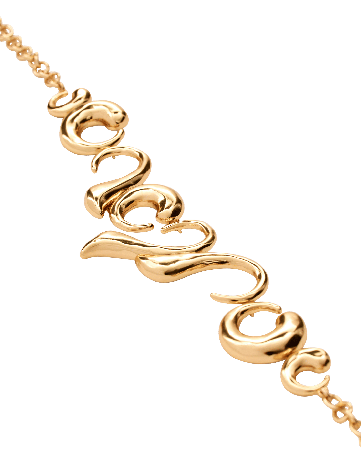 Ceinture métallique cœurs DESIGUAL Multicolore