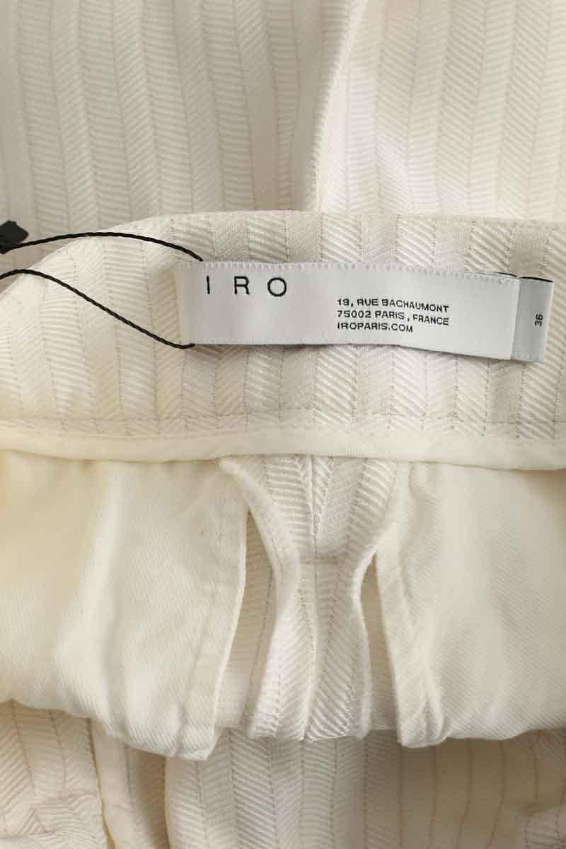 Wide trousers IRO - Seconde Main White