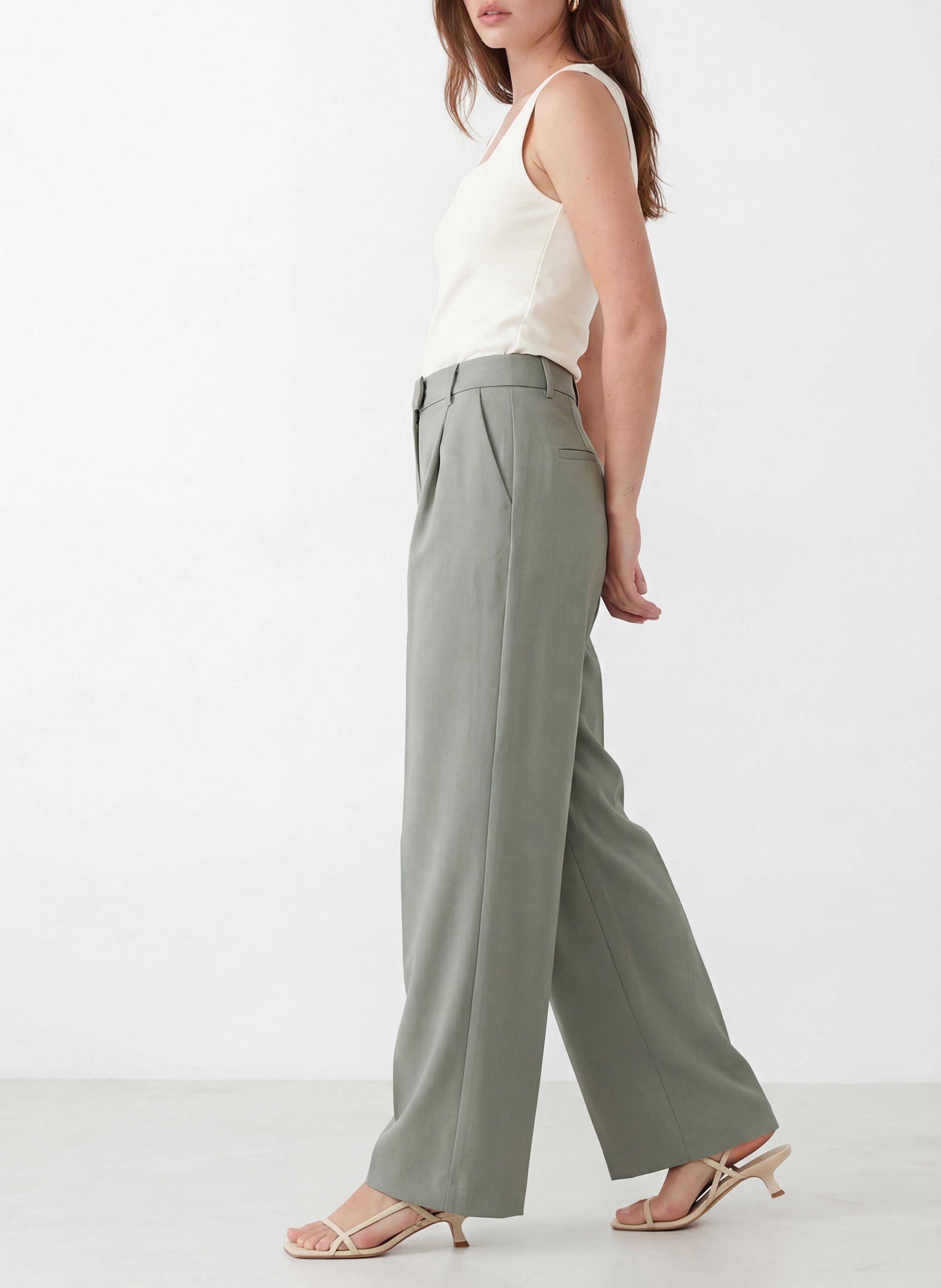 Wijde broek KOOKAI Groen