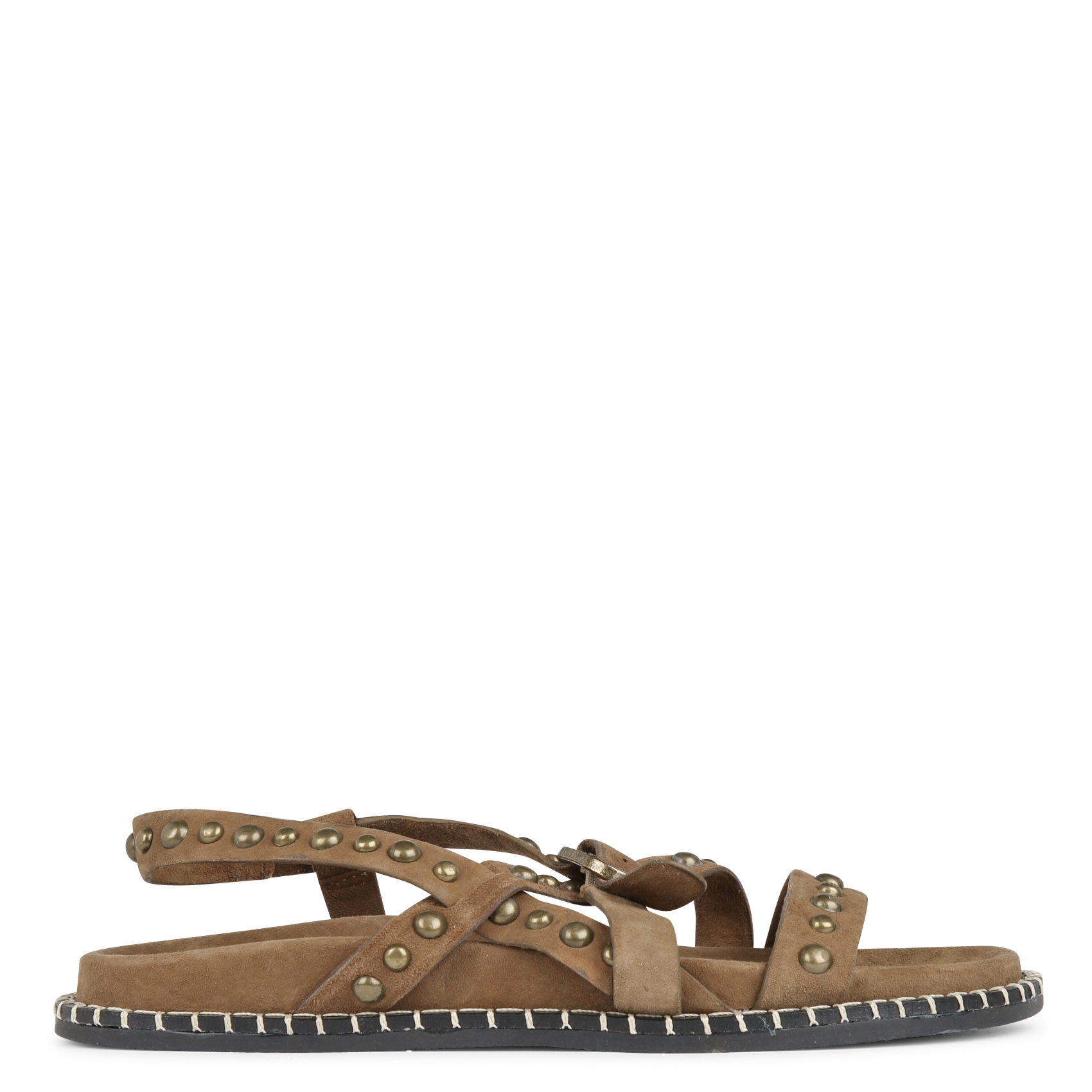 Leren sandalen MKT Bruin