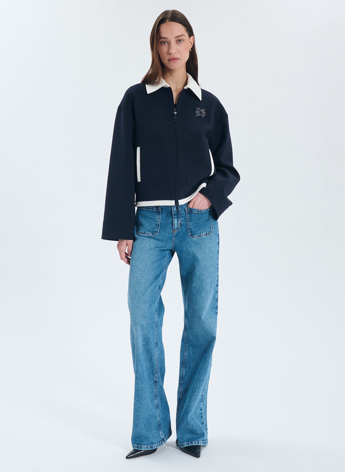 Jean droit ZAPA Bleu