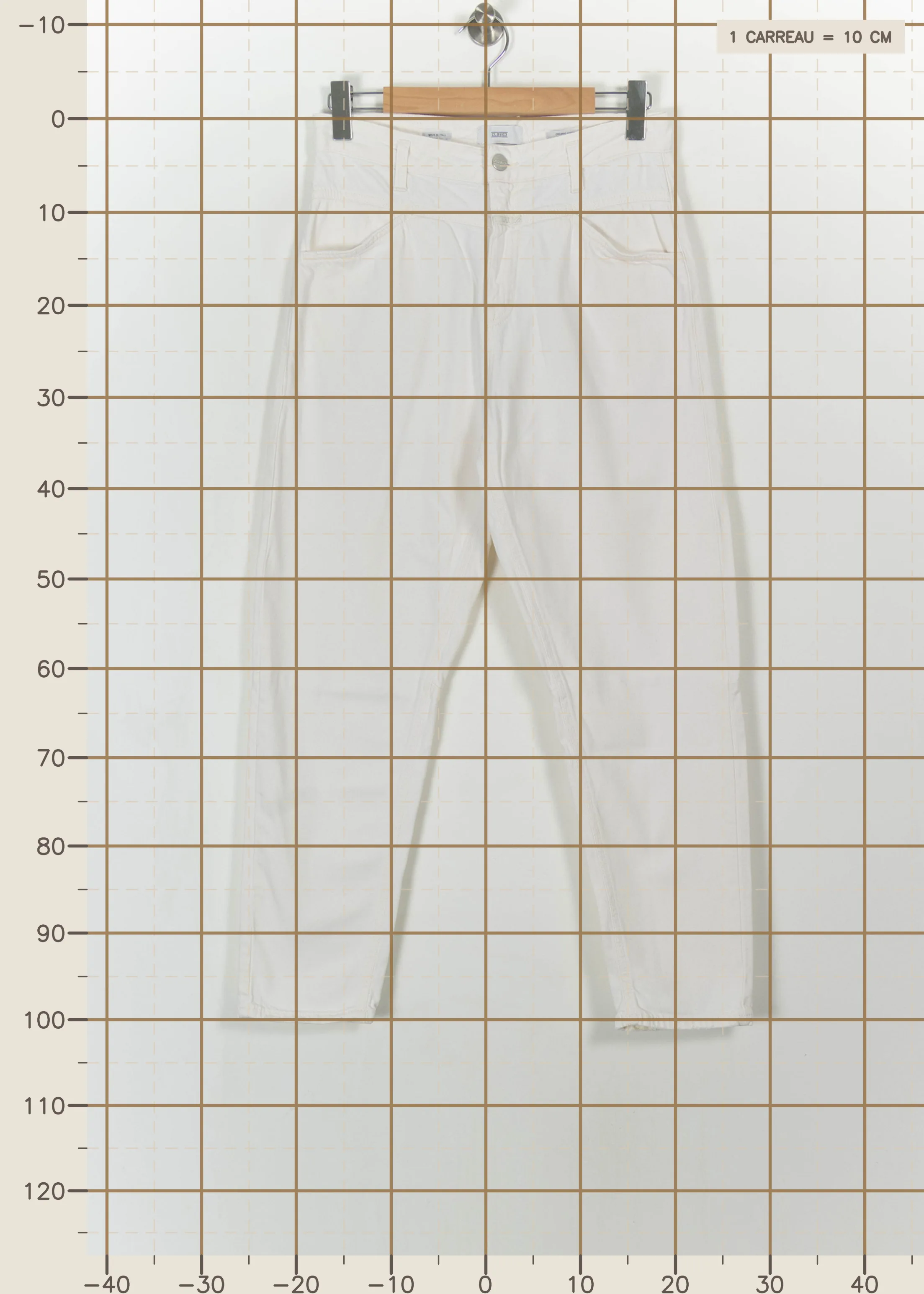 Jeans CLOSED - Seconde Main White