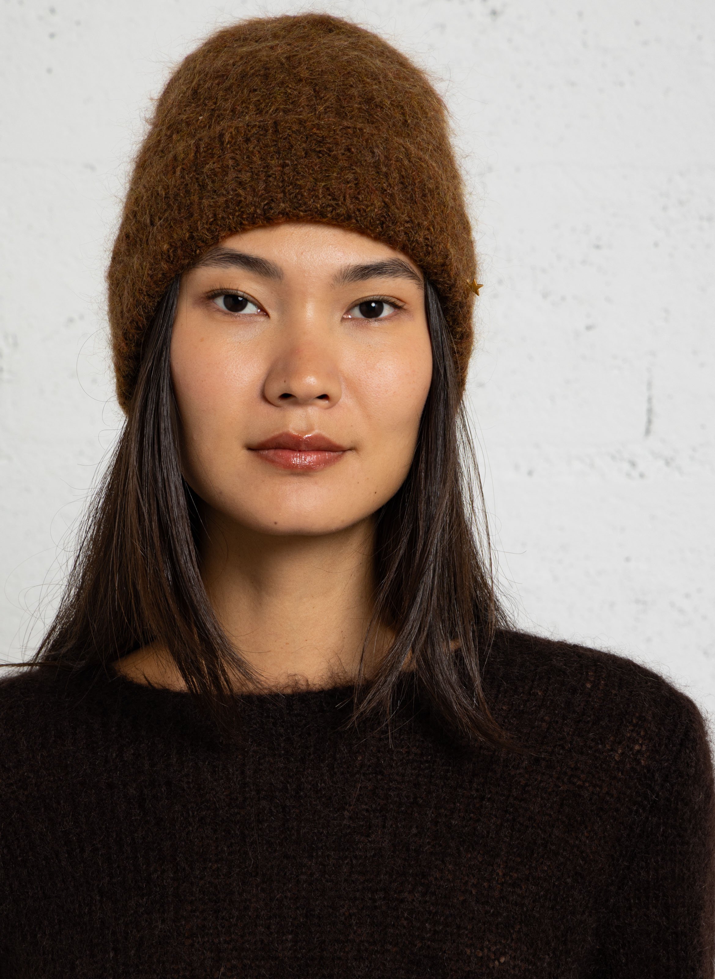 Bonnet en mohair mélangé DES PETITS HAUTS