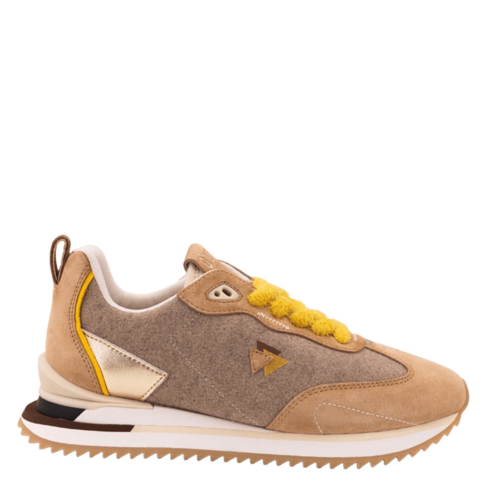 Lace-up low-top sneakers 0'105 Brown