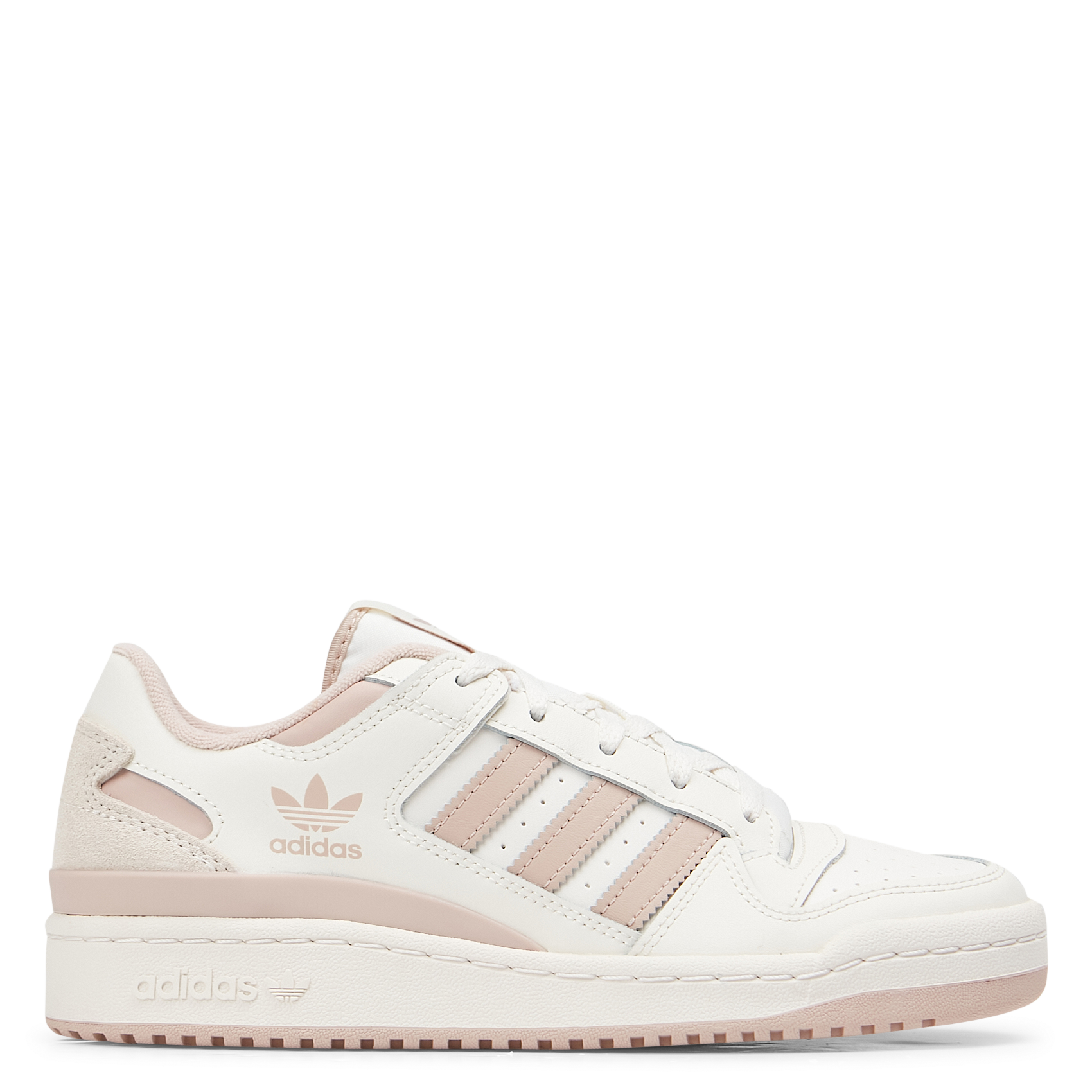 Low-top leather sneakers ADIDAS White