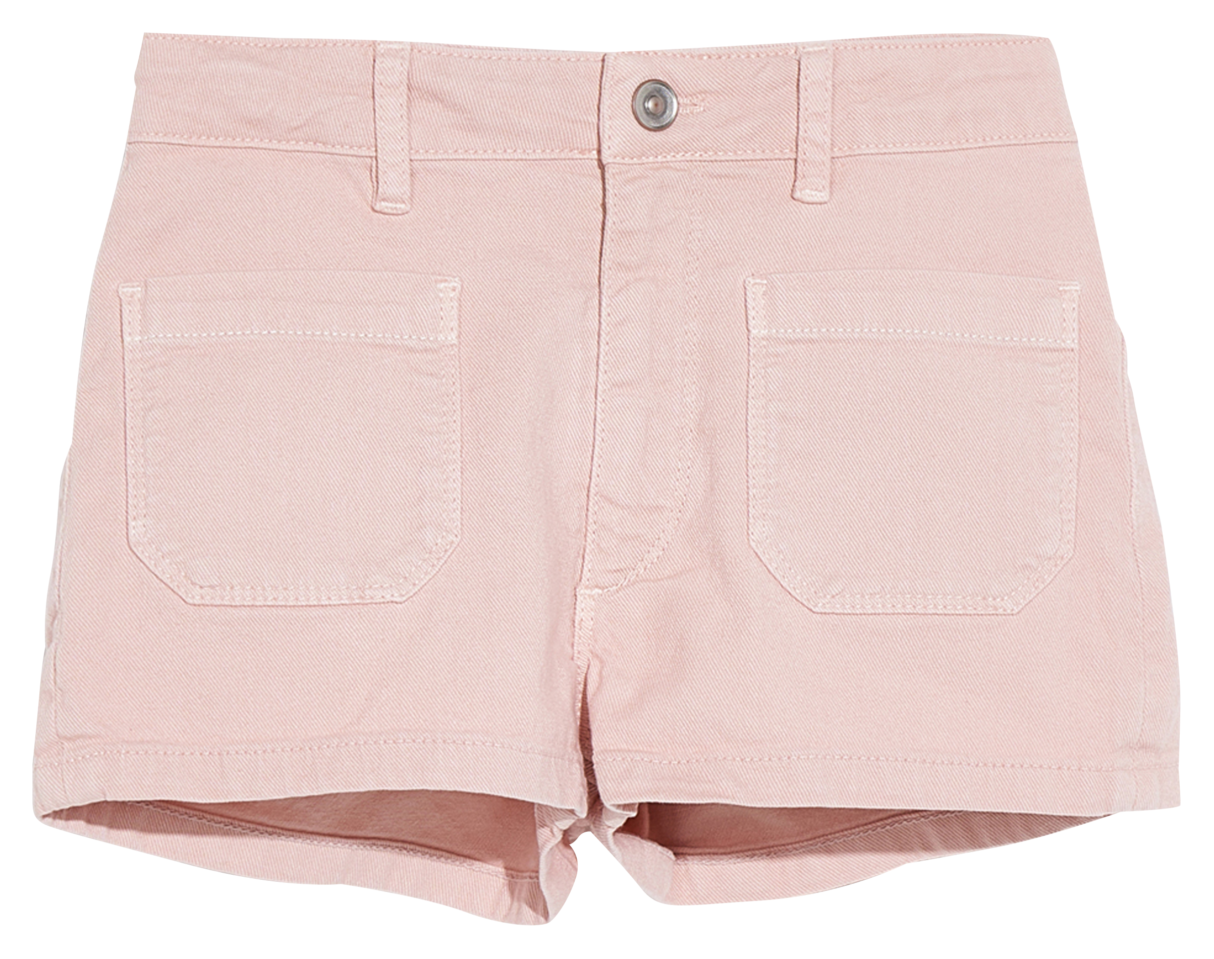 Straight-leg cotton-blend shorts BELLEROSE Pink