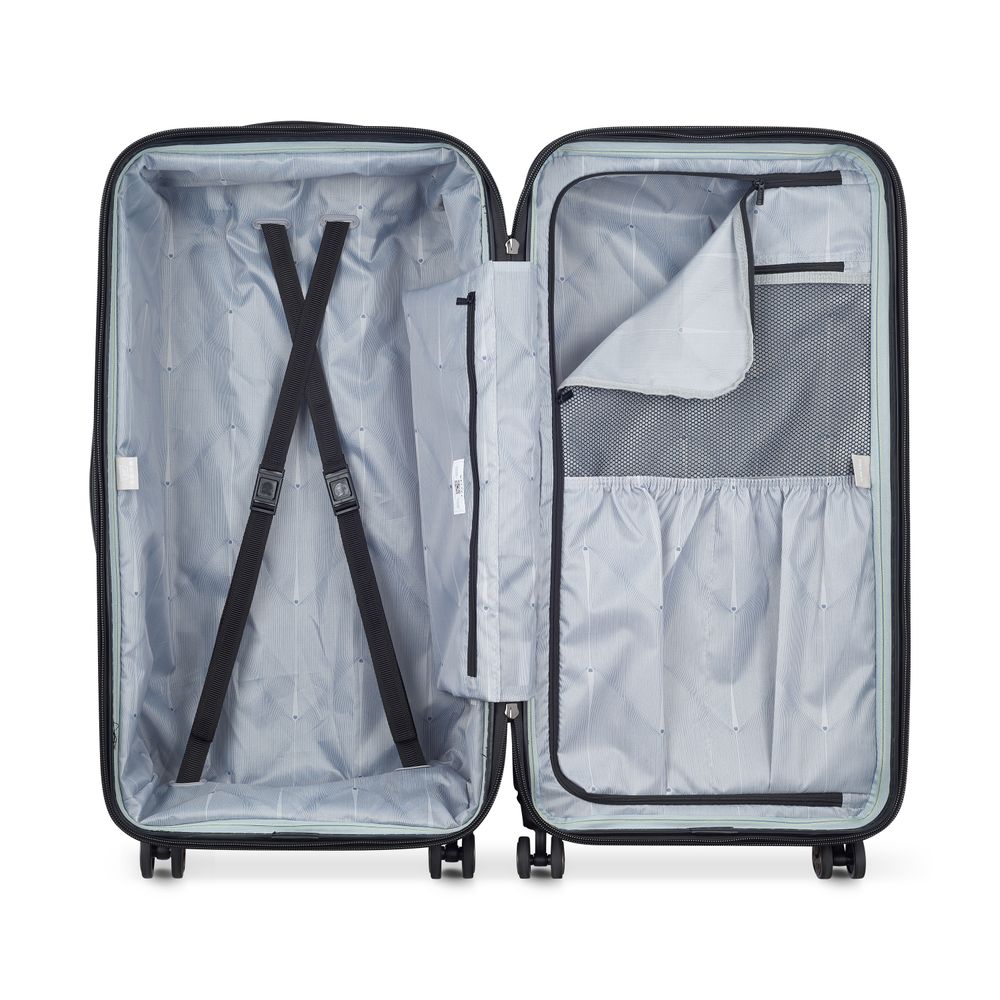 Rigid hold suitcase DELSEY PARIS Black