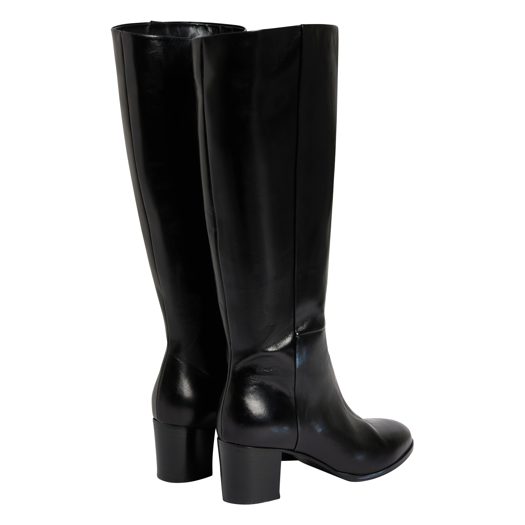 Ary leather boots PABLO Black