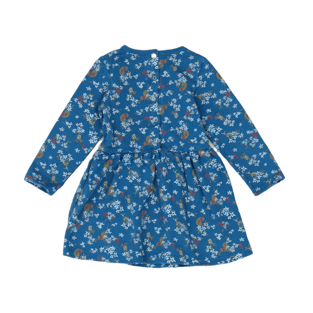 Blue children's dress - 4 years PETIT BATEAU - Seconde Main Blue