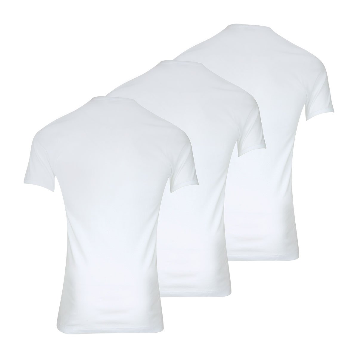 Les Classiques pack of 3 round-neck T-shirts EMINENCE White