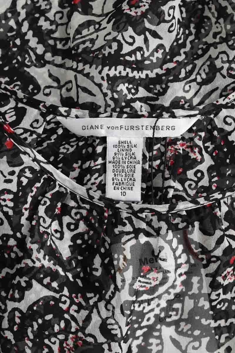 Silk blouse DIANE VON FURSTENBERG - Seconde Main Black