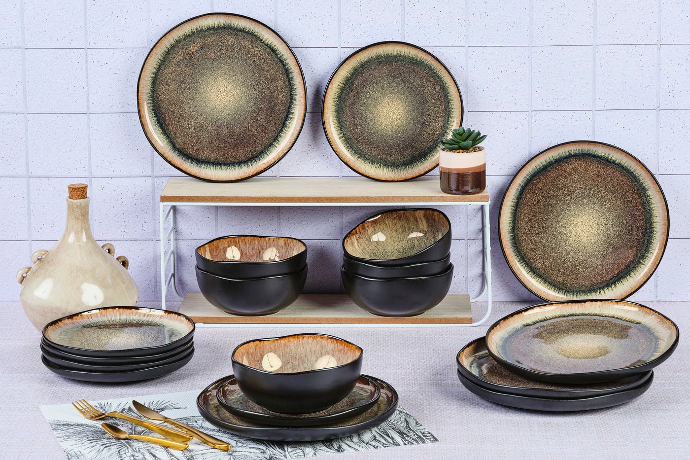 Iris Essentials Set - 18 pieces - Wild Brown BJORN Brown