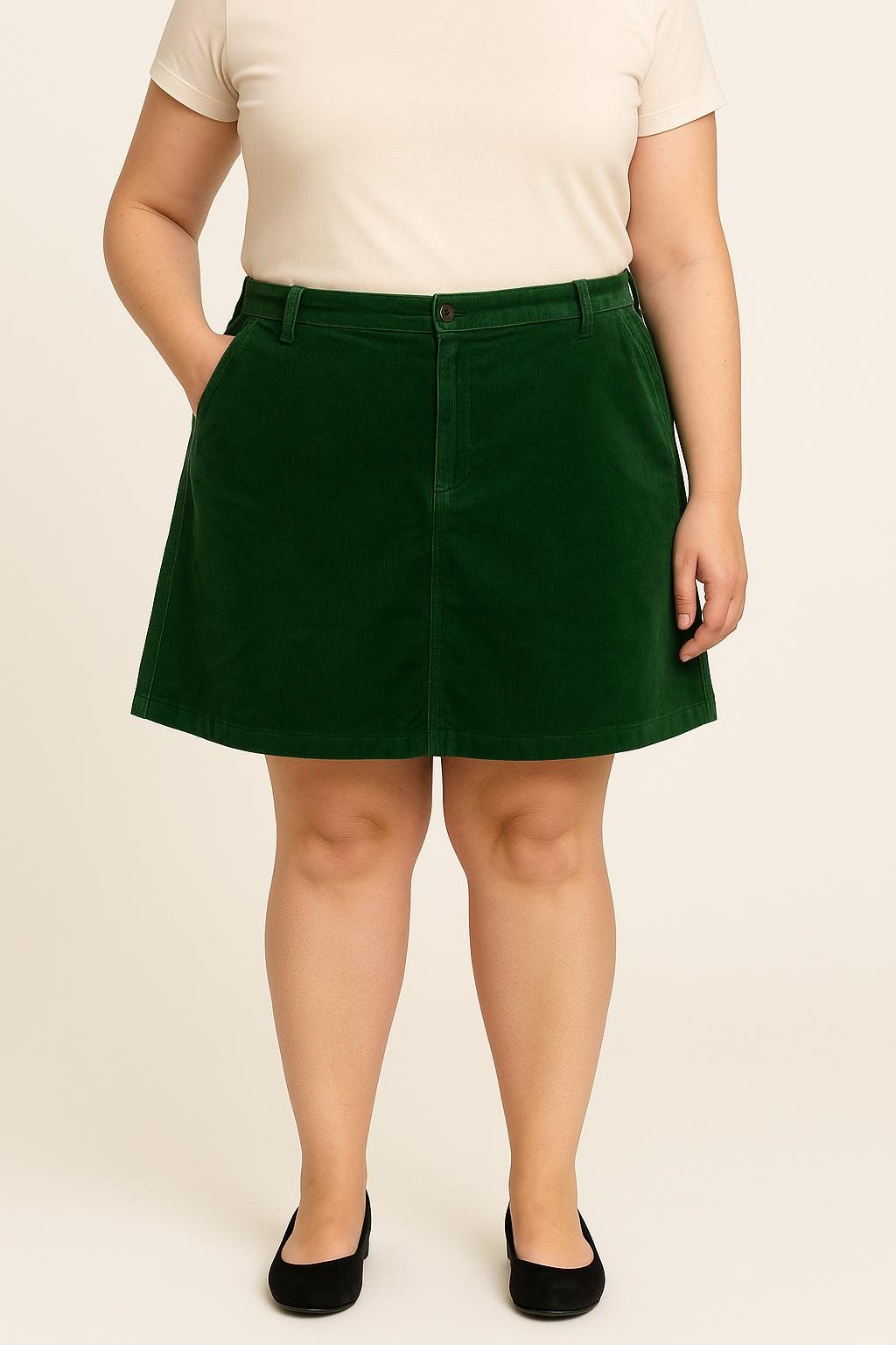 Short & midi skirt COMPTOIR DES COTONNIERS - Seconde main Green
