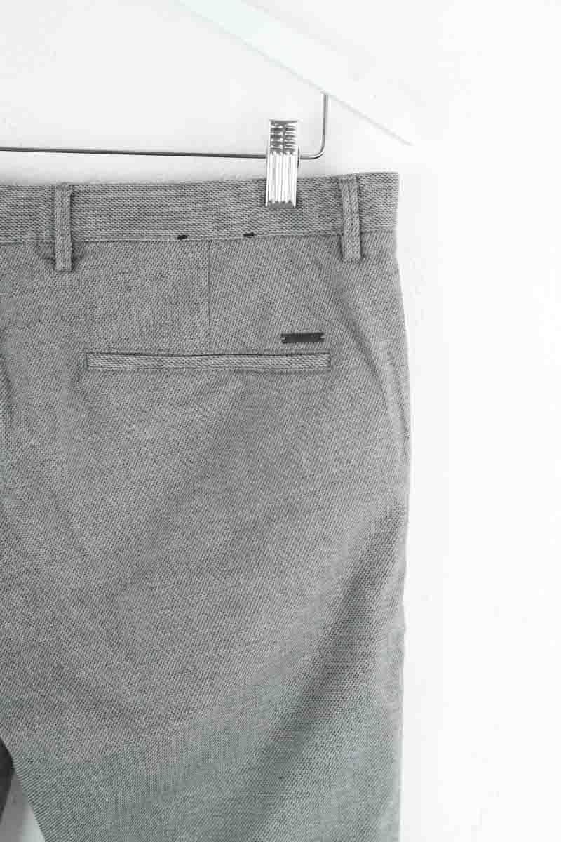 Slim-fit cotton cargo pants BOSS - SECONDE MAIN Grey