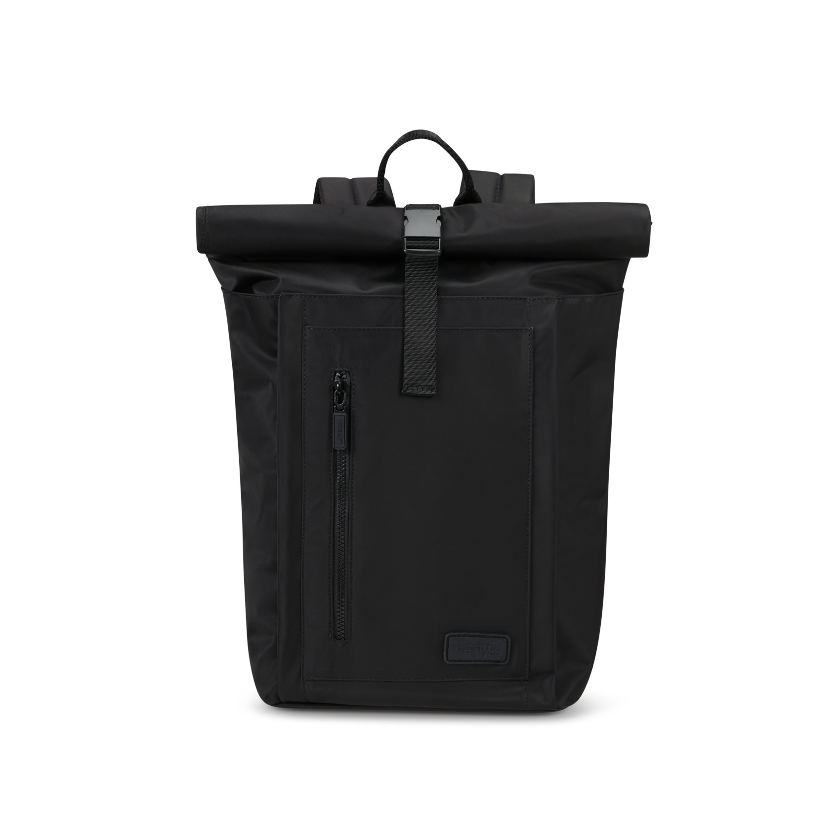 City feather backpack size s rolltop LIPAULT Black
