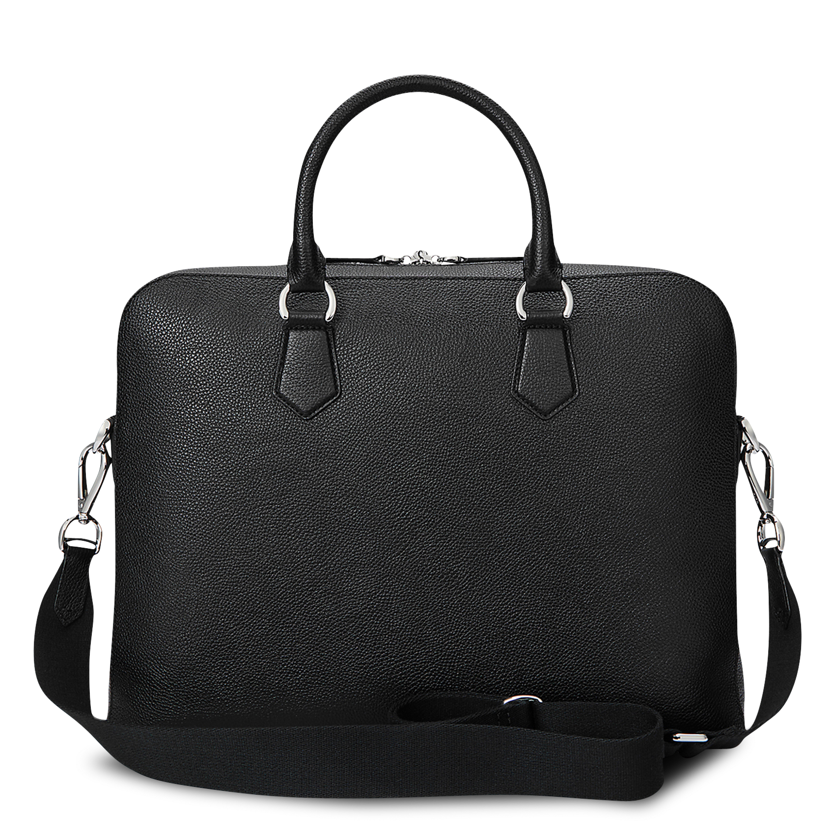 Porte-documents en cuir grainé POLO RALPH LAUREN Noir