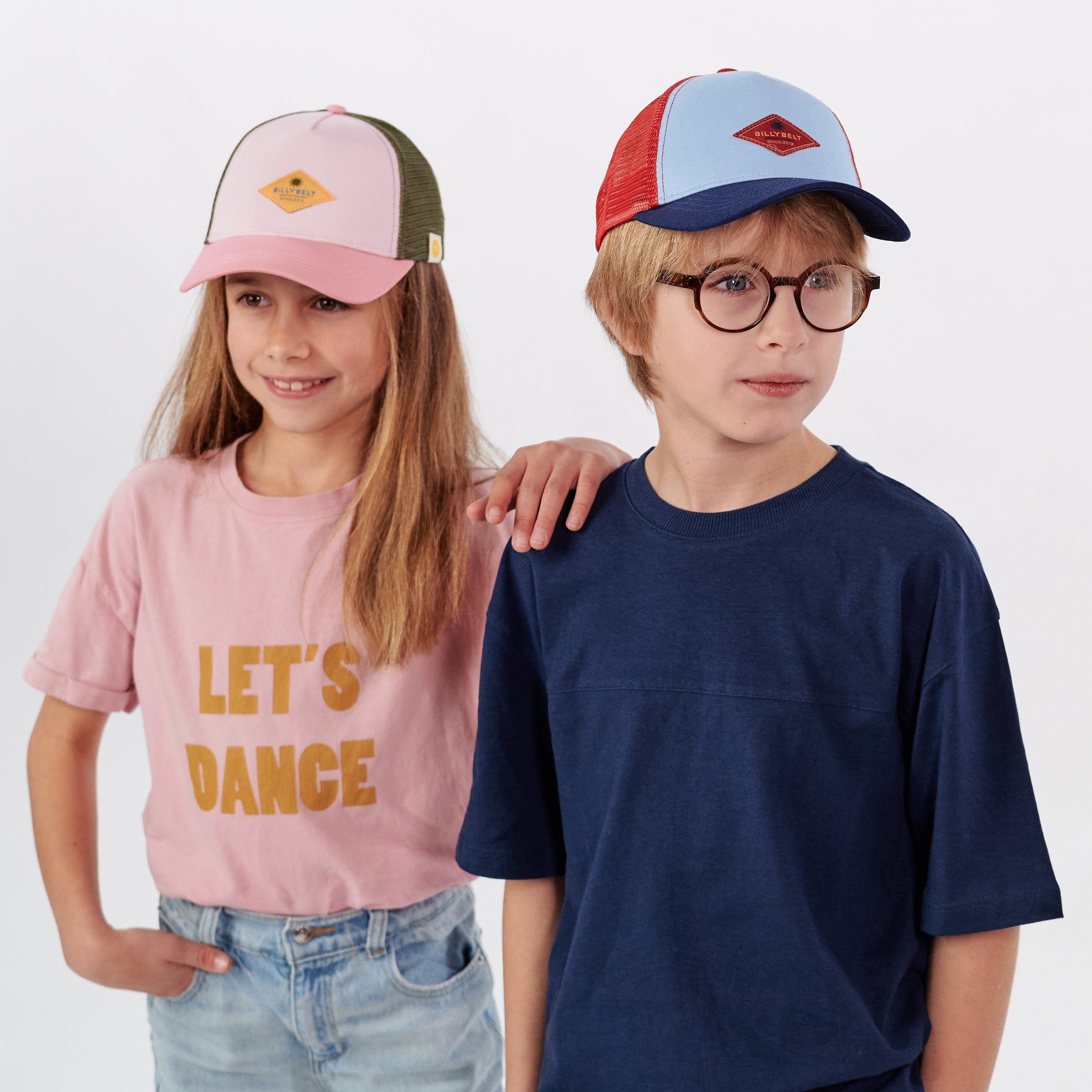 Casquette en coton trucker BILLYBELT Blue