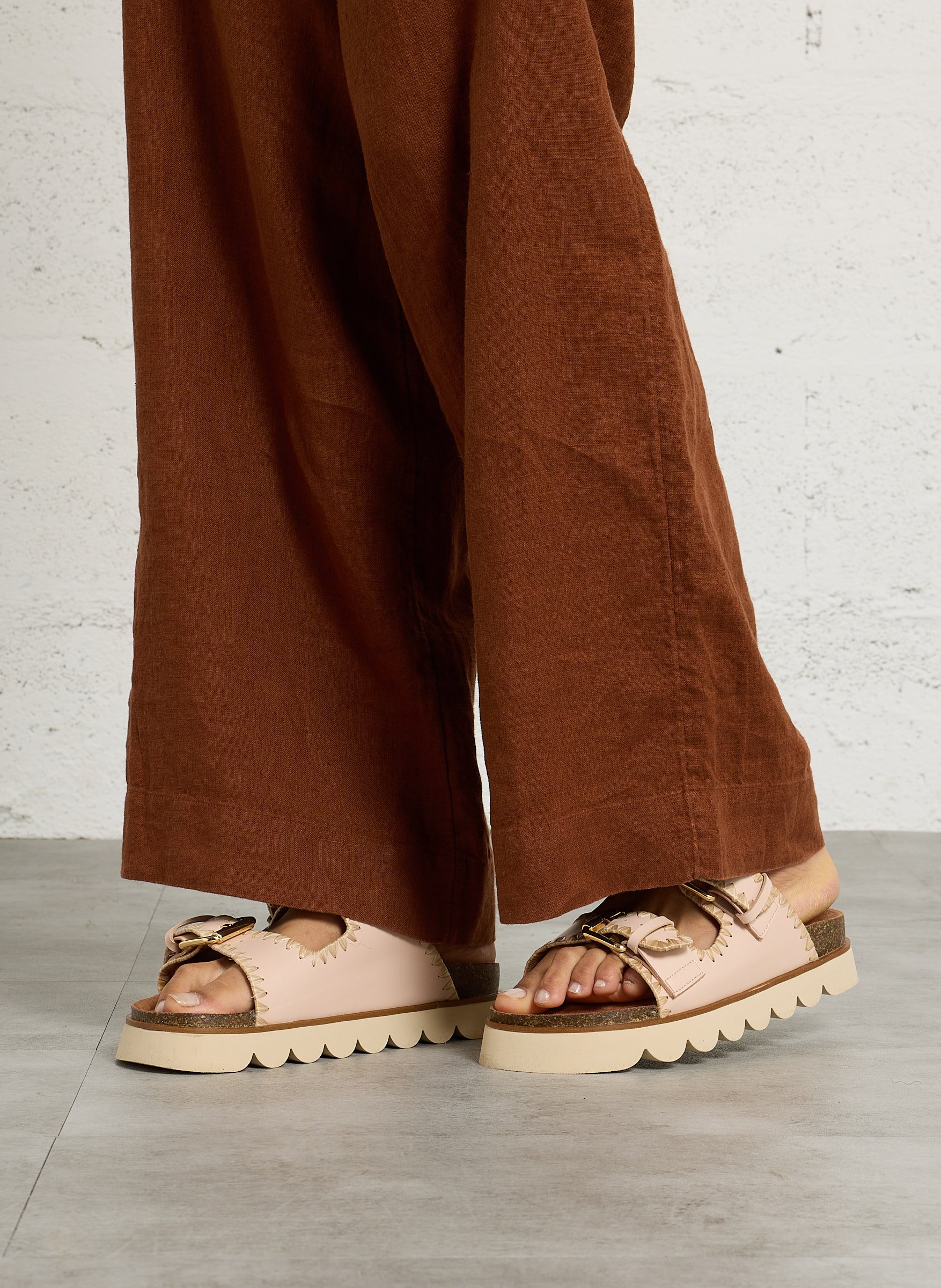 Arizona flat sandals NO NAME Pink