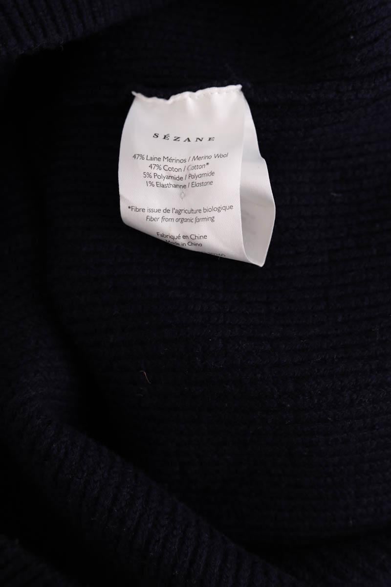 Pull SEZANE - Seconde main Bleu