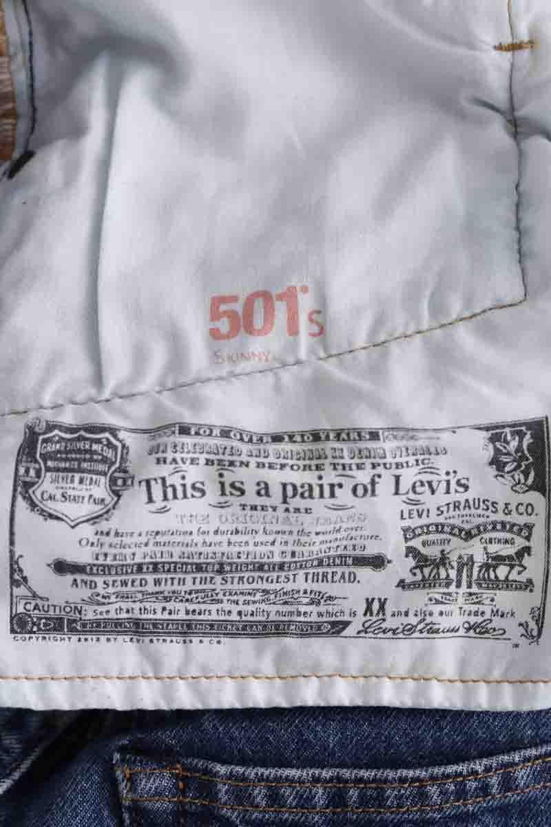 Straight jeans LEVI'S - Seconde main Blue