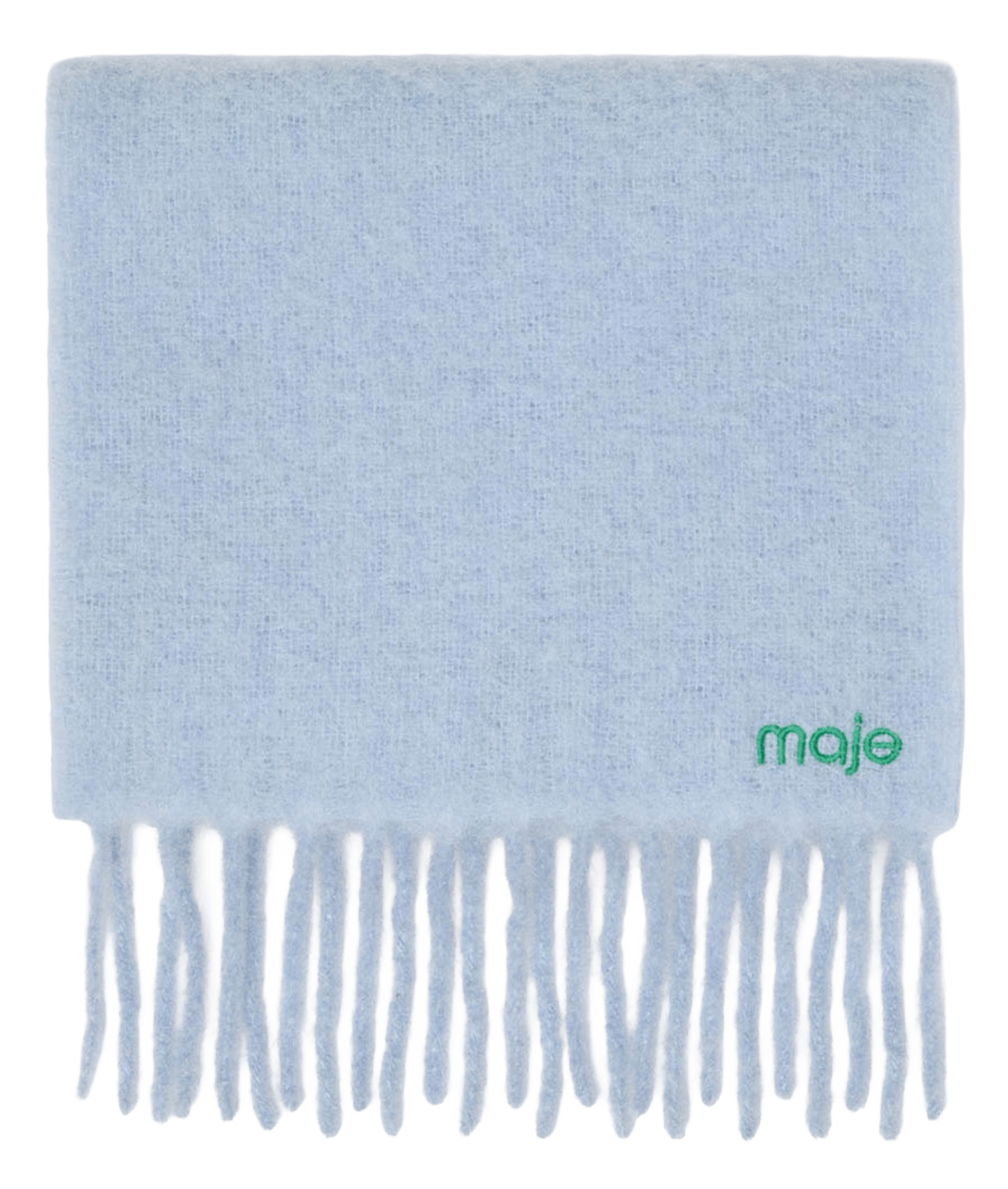 Wollen sjaal MAJE Blauw