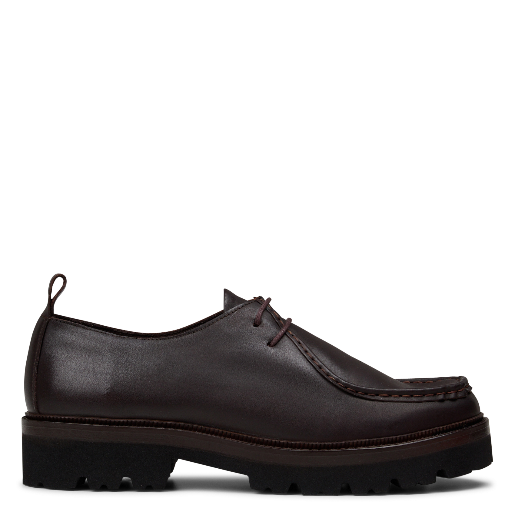 Derbies compensées en cuir MELLOW YELLOW Marron