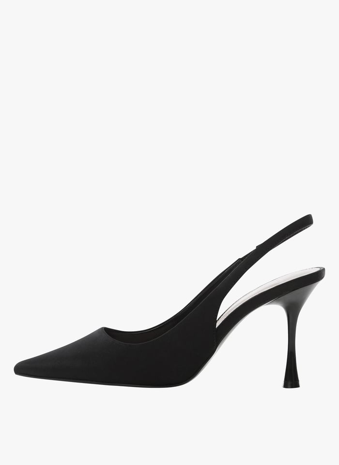 Escarpins top noirs mango