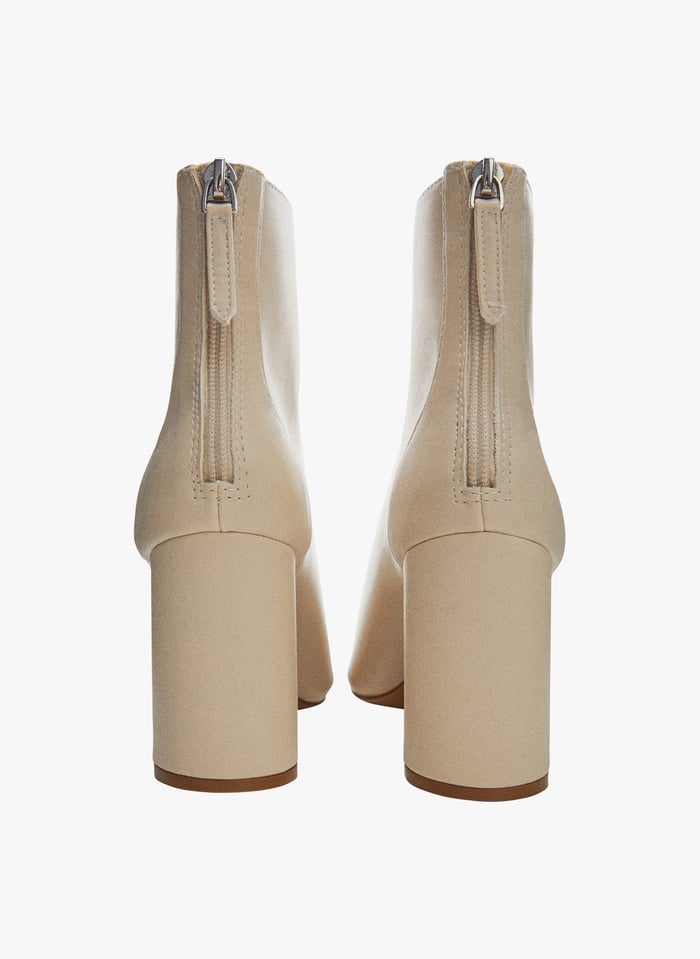 Mango top boots beige