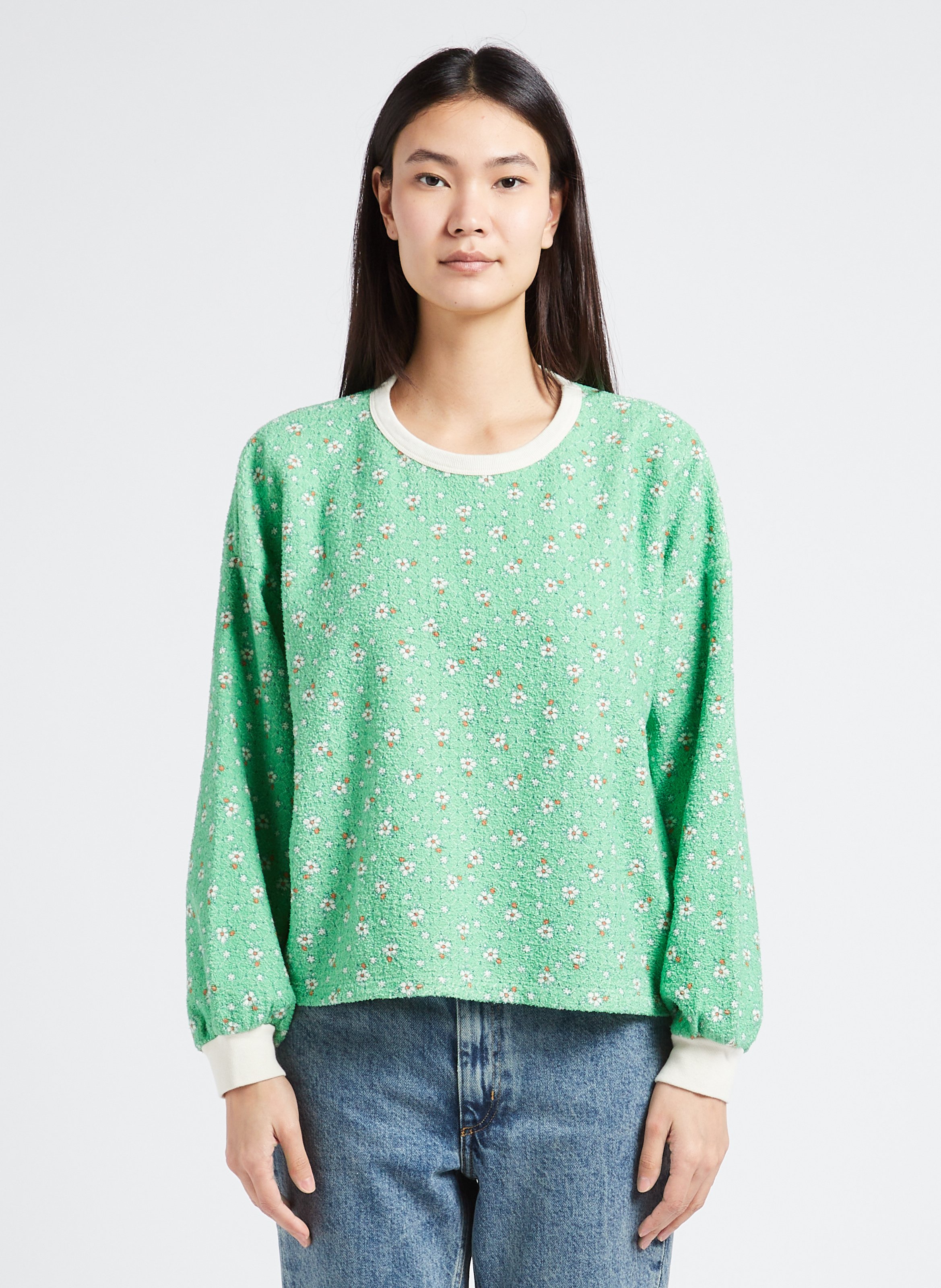 Pull vert canard online femme