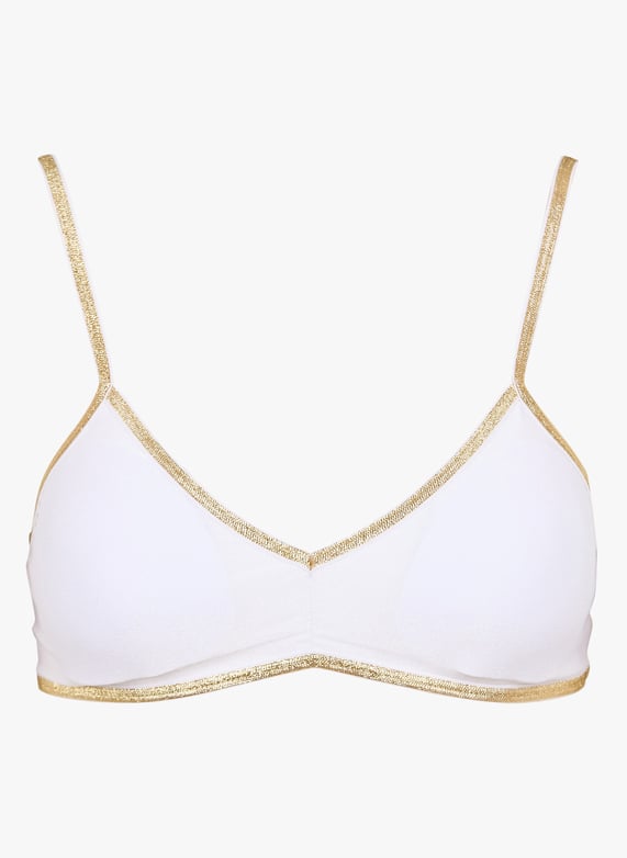 Reggiseno Sportivo Con Paillettes Shiny White La Nouvelle Donna INJGEBM 327 SHINY WHITE Place des Tendances Italia