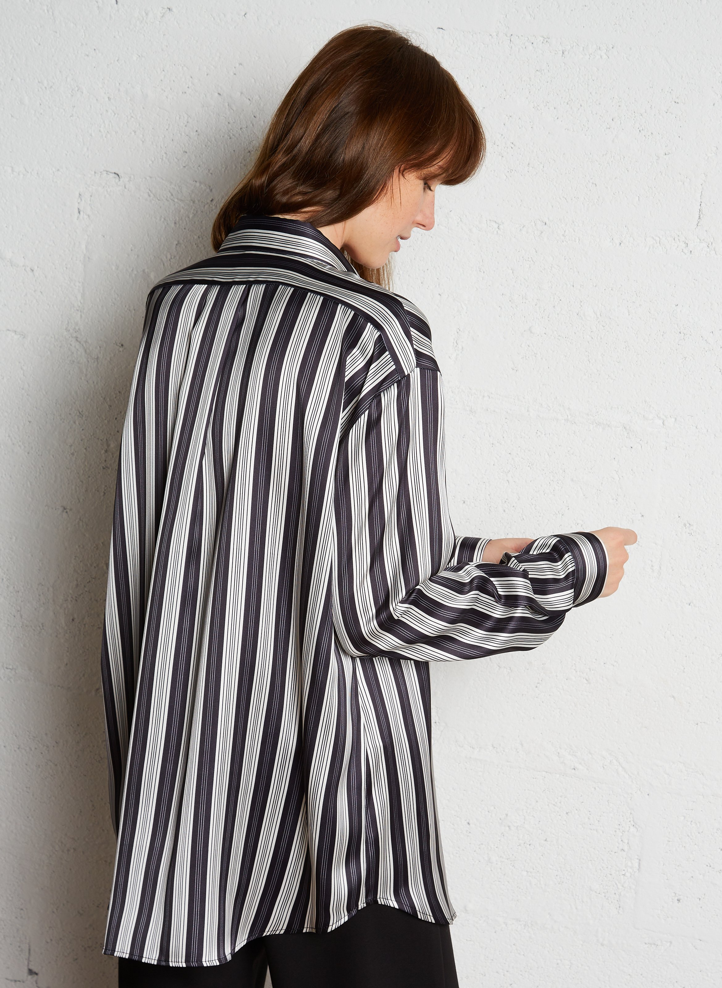 chemise ample à col classique IMPERIAL Blanc