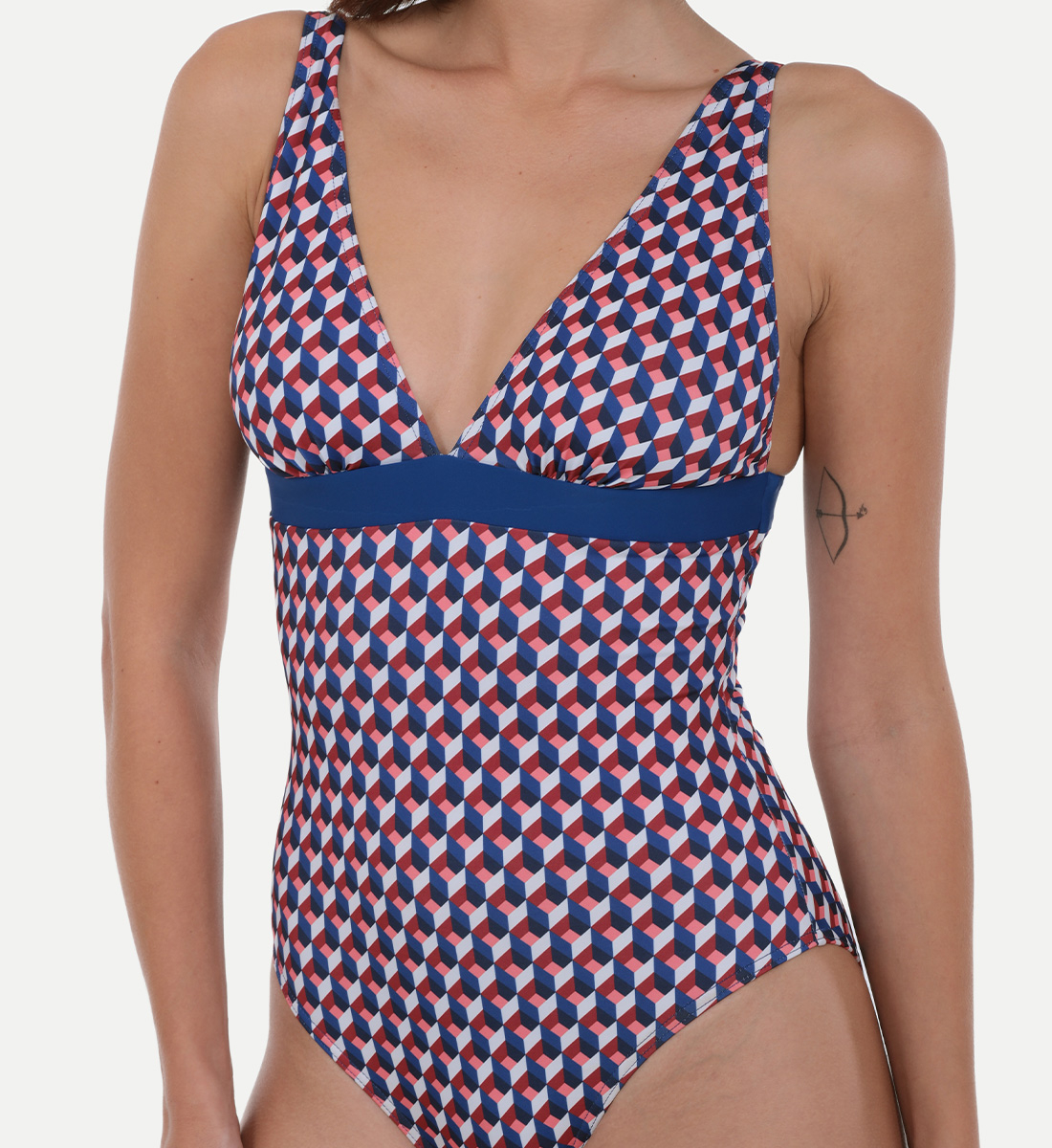 One-piece swimsuit - rubik GILI'S Multicolored