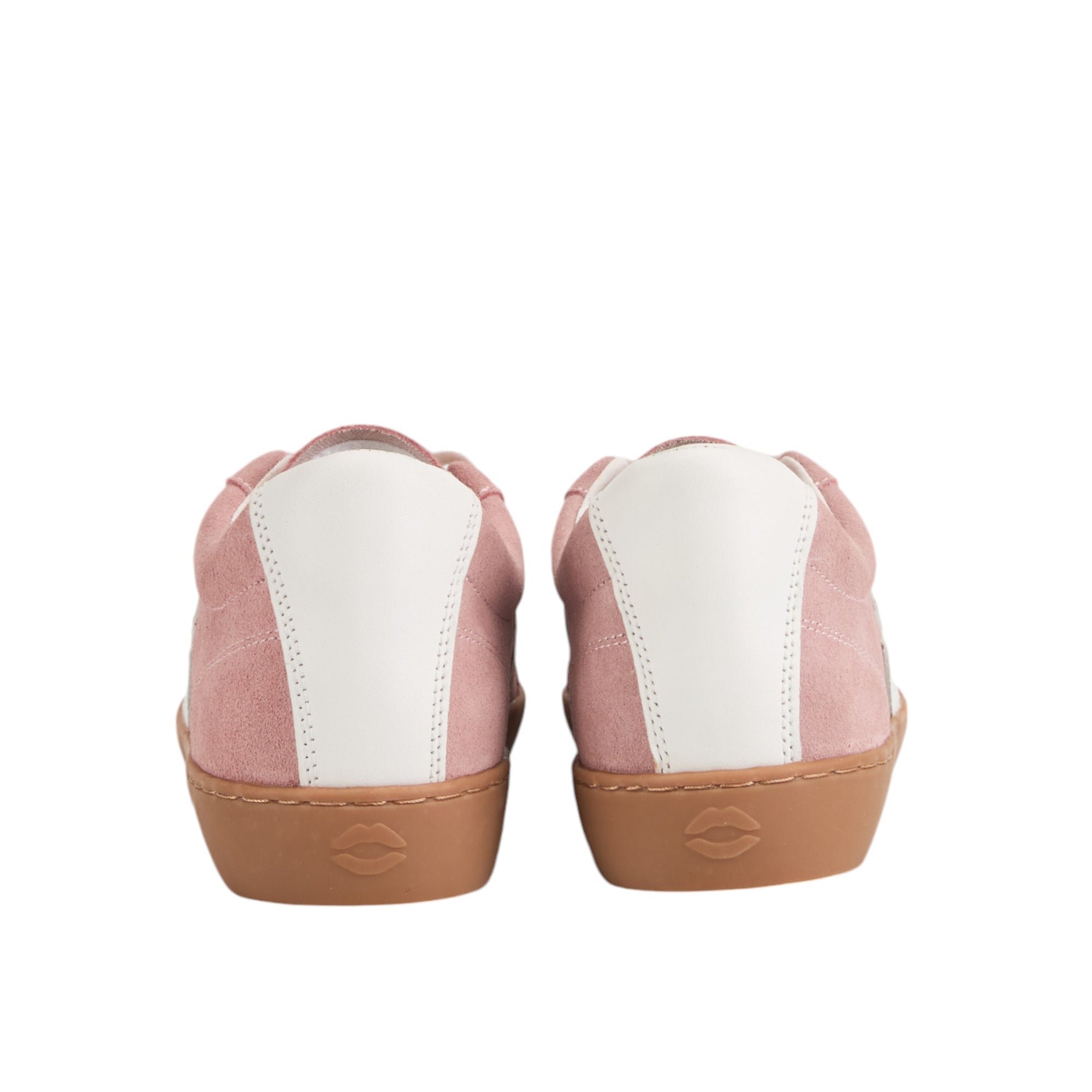 Jimmy leather sneakers BONS BAISERS PARIS Pink