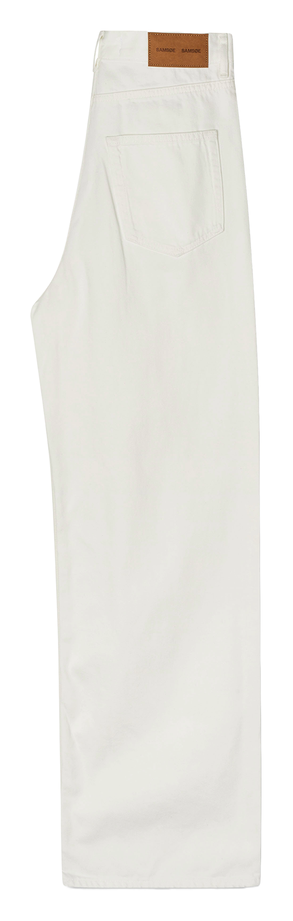 Jean large  SAMSOE SAMSOE Blanc