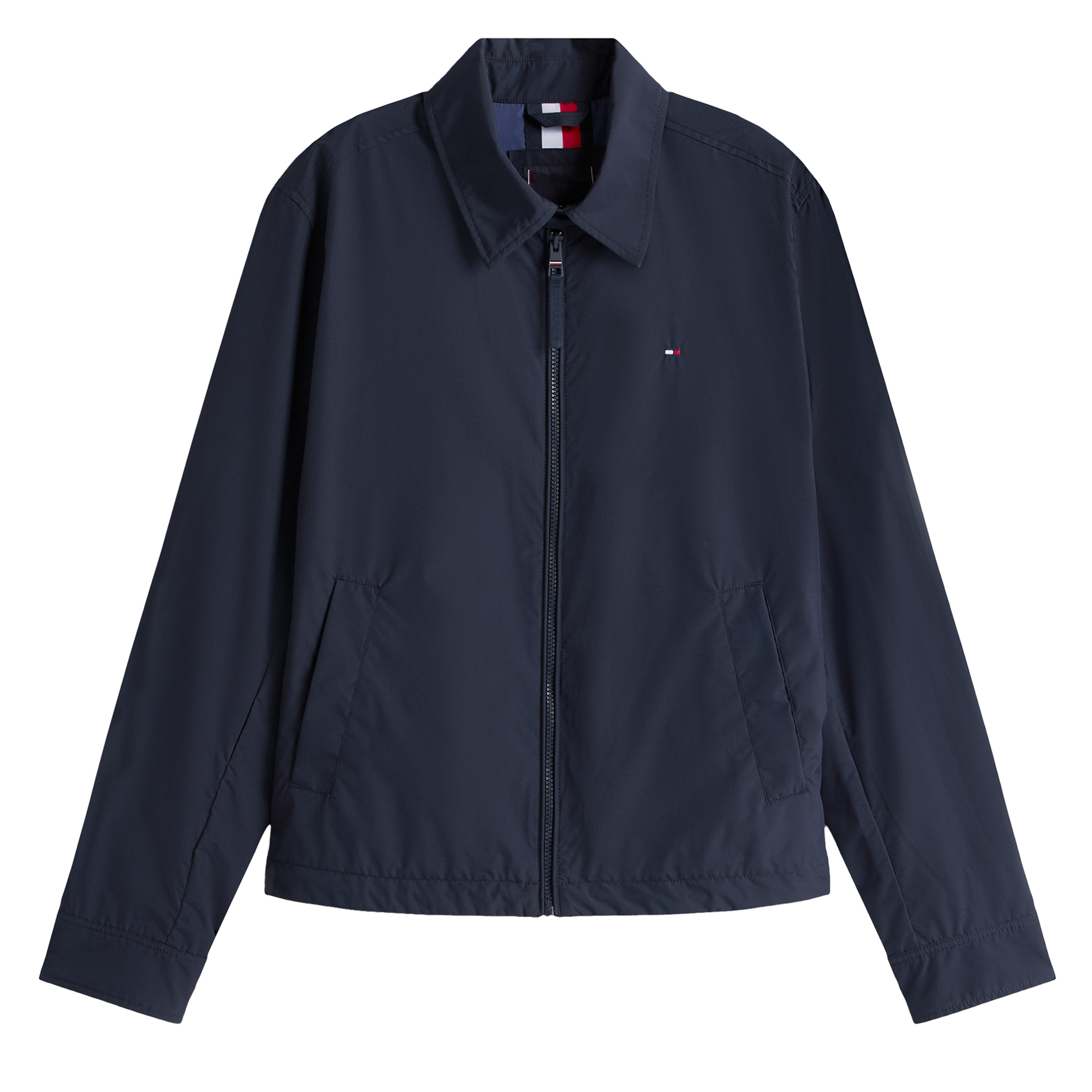 Jacket with classic collar TOMMY HILFIGER Blue
