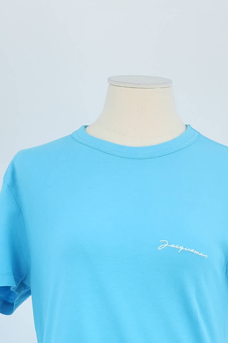 T-shirt JACQUEMUS- Seconde Main Blue