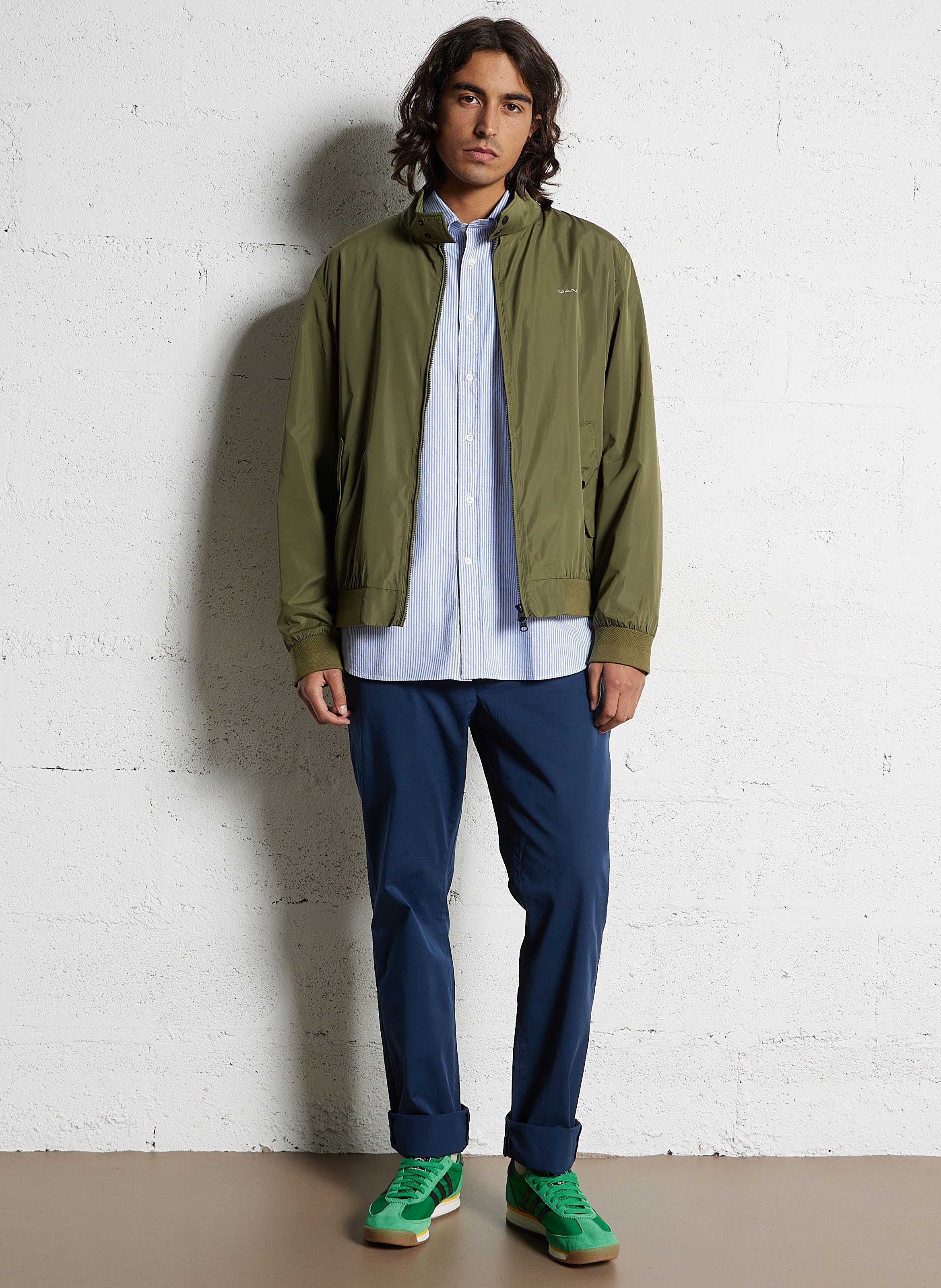 Effen overhemd Colonel FACONNABLE Groen