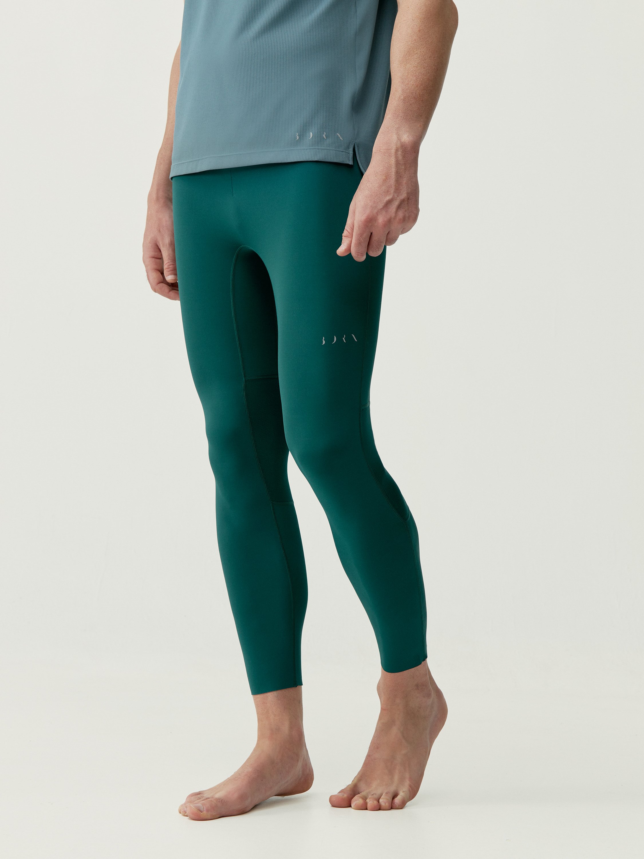 Performance Long Sport Legging BORN LIVING YOGA Green