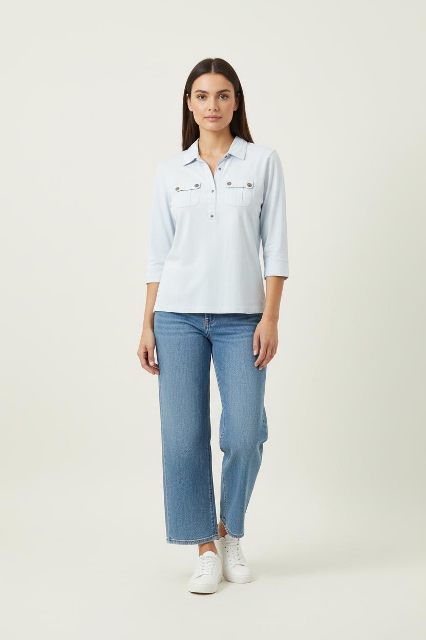 Blouse SAINT JAMES - Seconde Main Blue