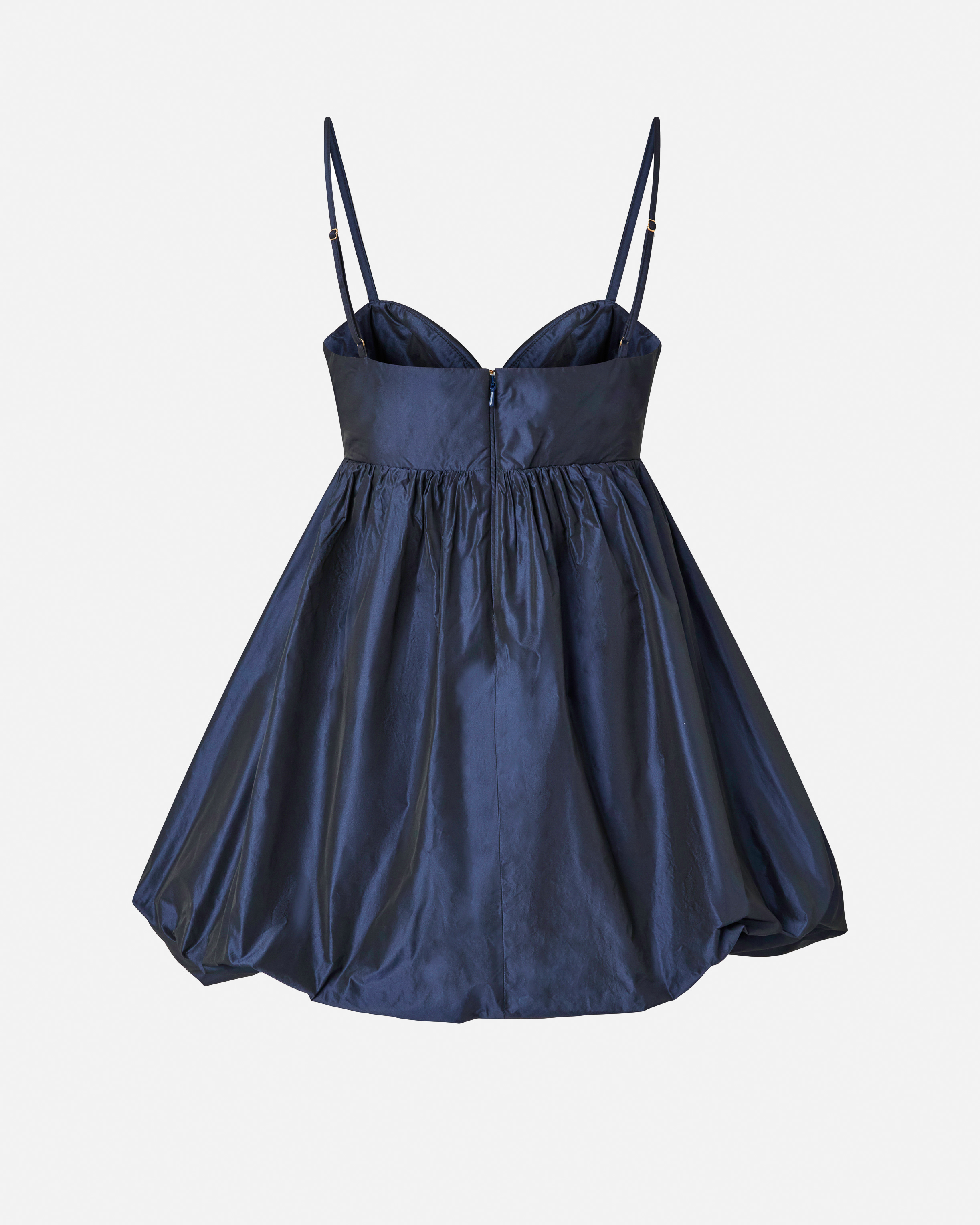 Mini dress with balloon skirt PINKO Blue