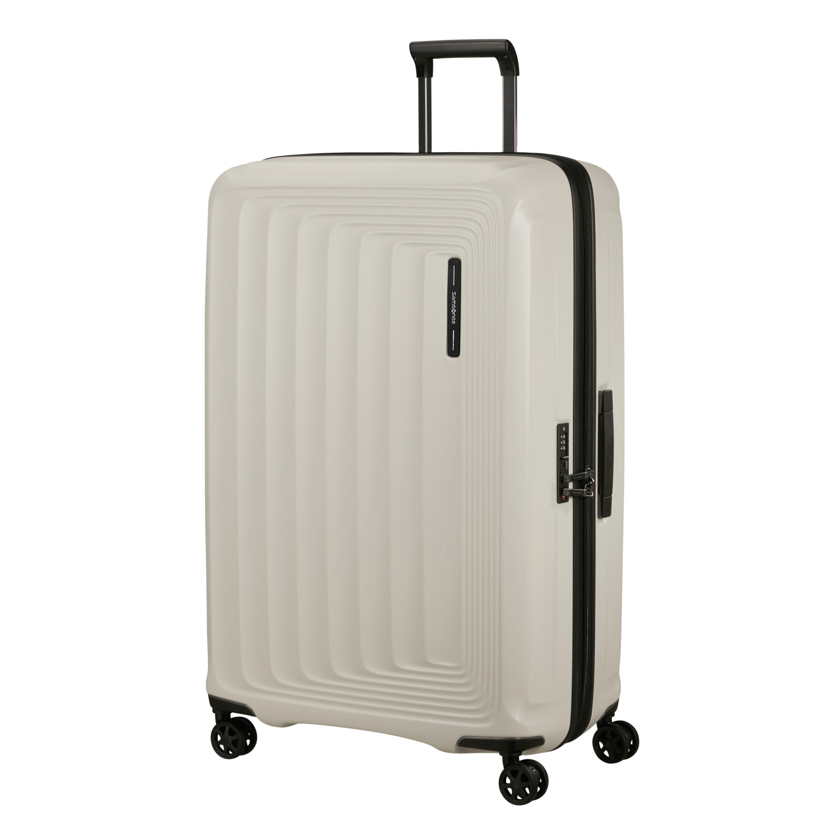 Nuon 4-wheel suitcase size xl SAMSONITE Beige