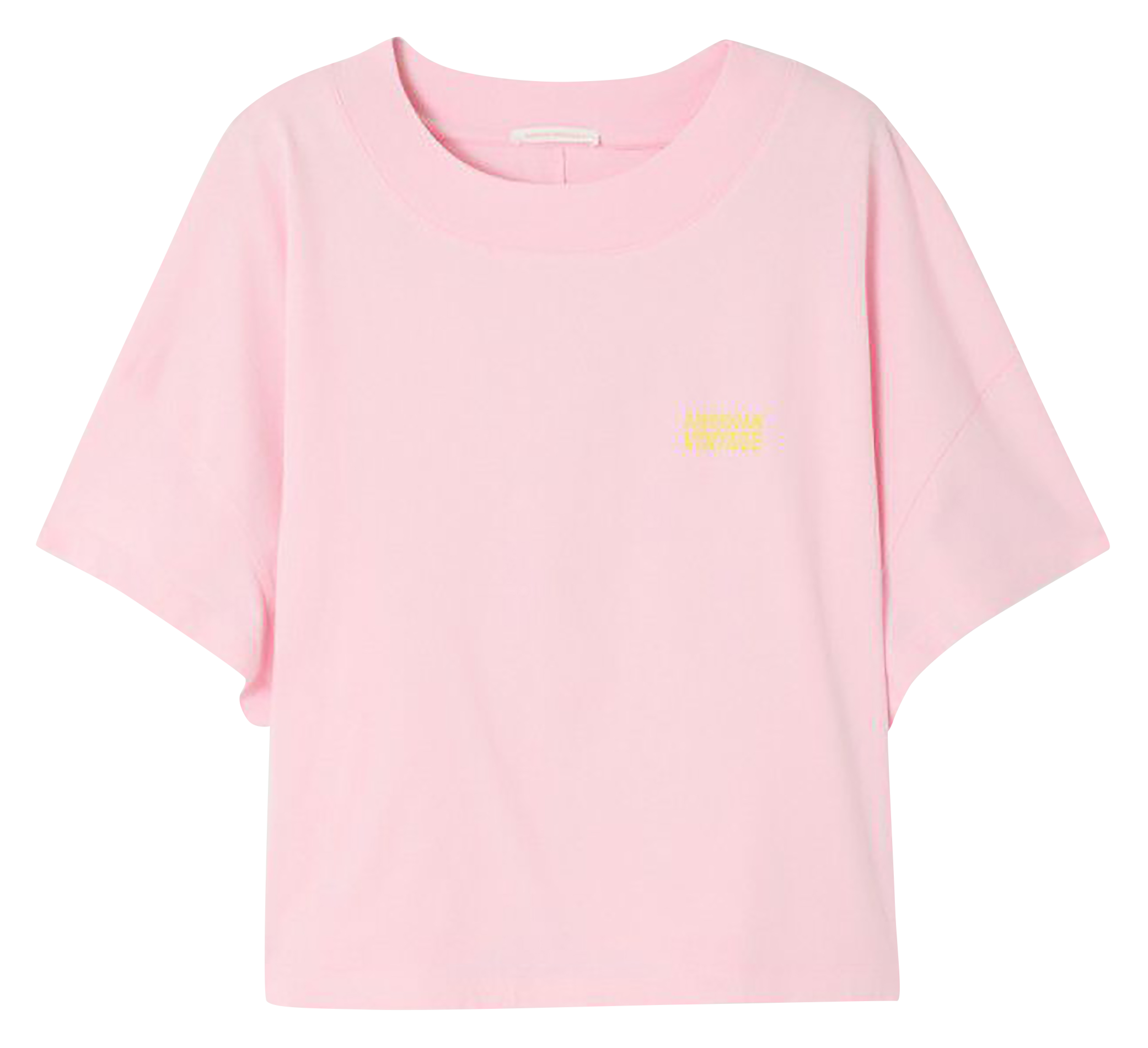 Oversize-T-Shirt aus Baumwolle mit Rundhalsausschnitt AMERICAN VINTAGE