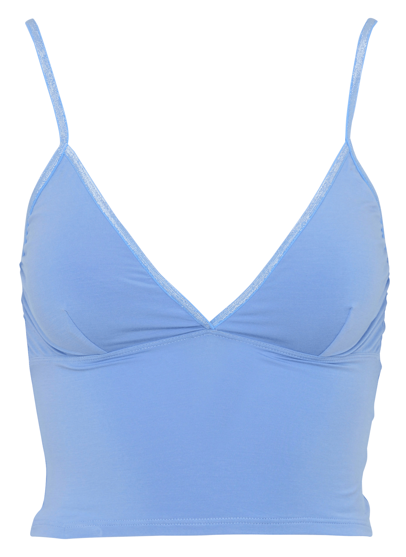 Figurbetontes Top mit V-Ausschnitt LA NOUVELLE Blau