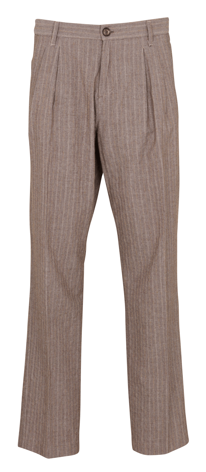 Gerade geschnittene Cordhose Braun