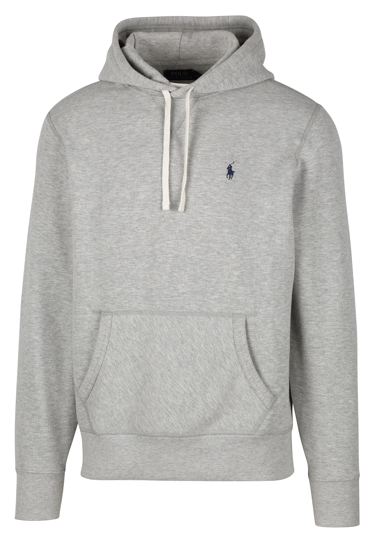 Regular-fit cotton hoodie POLO RALPH LAUREN Grey