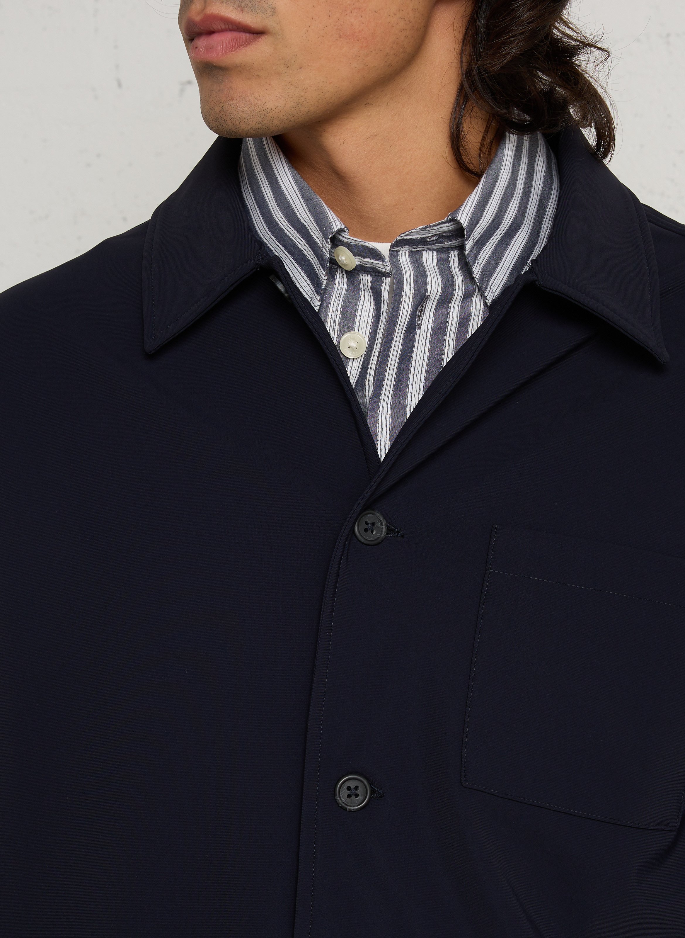 Surchemise droite col classique à poches IMPERIAL Bleu