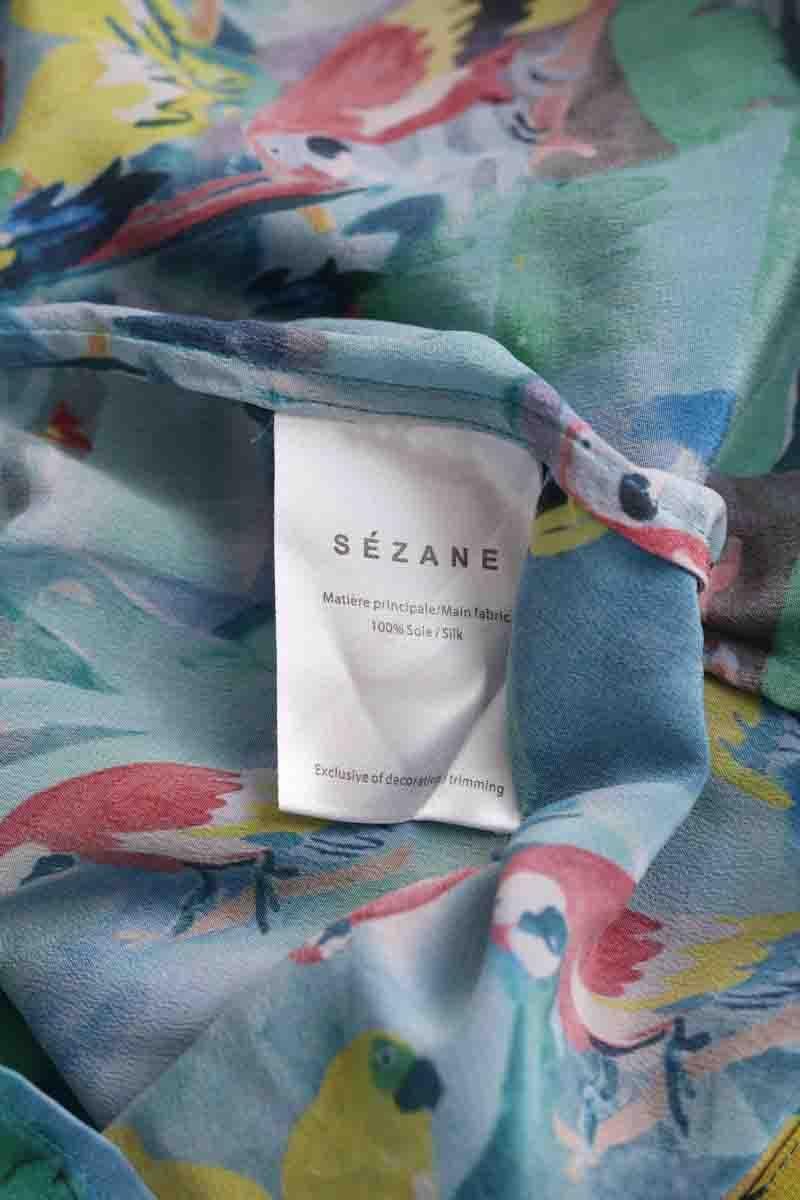 Top sans manche SEZANE - Seconde main Bleu