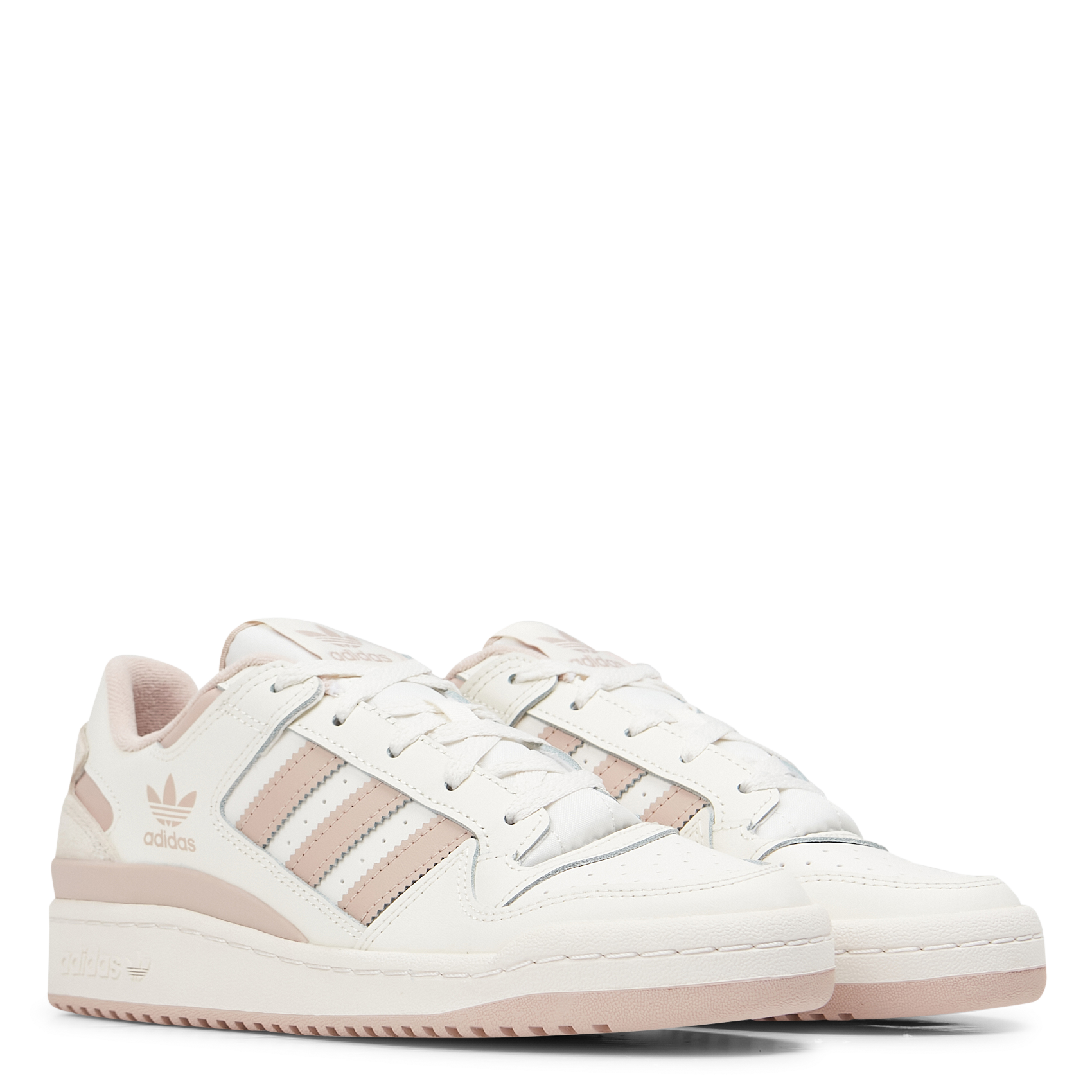 Low-top leather sneakers ADIDAS White